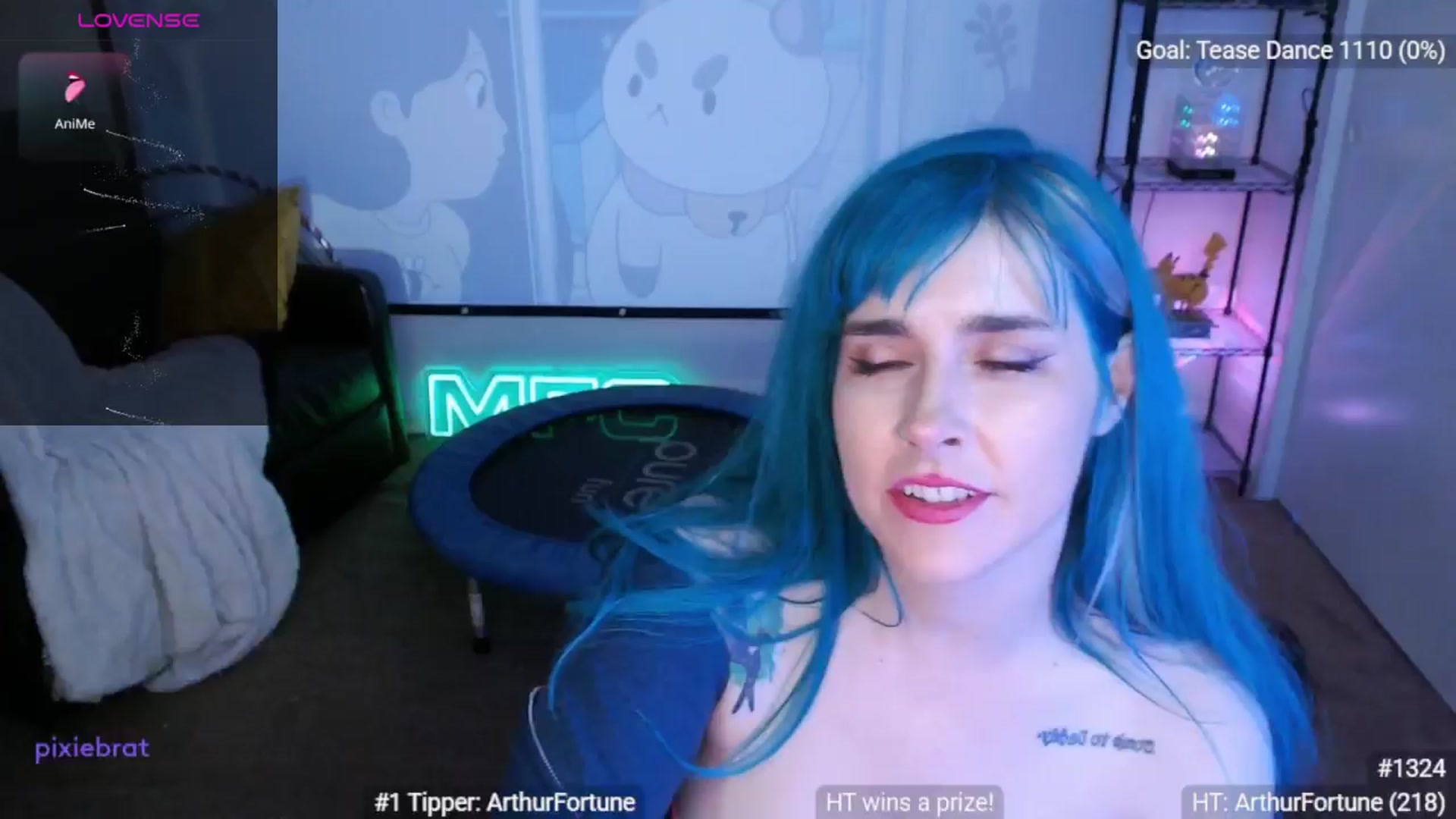 Gallery image thumbnail from PixieBrat's myfreecams stream on, 12/07/2025, 11:29 image 4 of 20