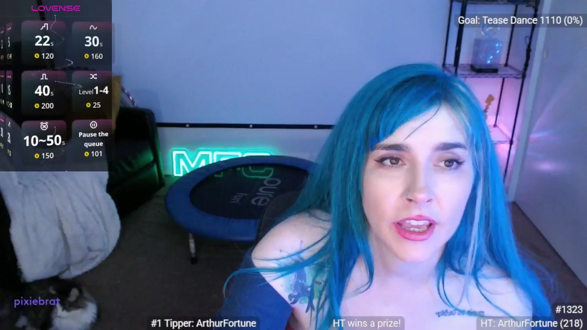 Gallery image thumbnail from PixieBrat's myfreecams stream on, 12/07/2025, 11:29 image 14 of 20