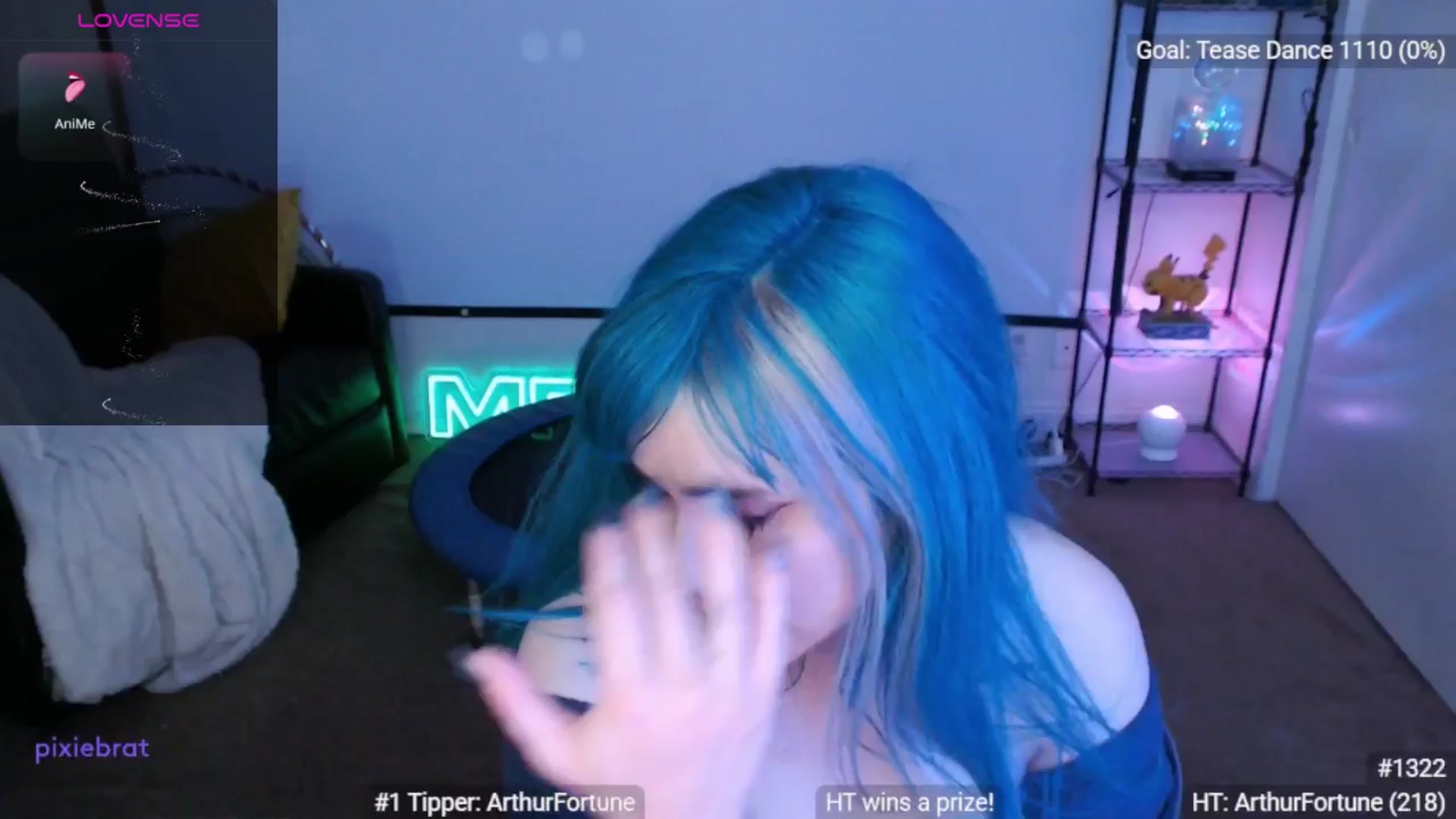 Gallery image thumbnail from PixieBrat's myfreecams stream on, 12/07/2025, 11:29 image 8 of 20