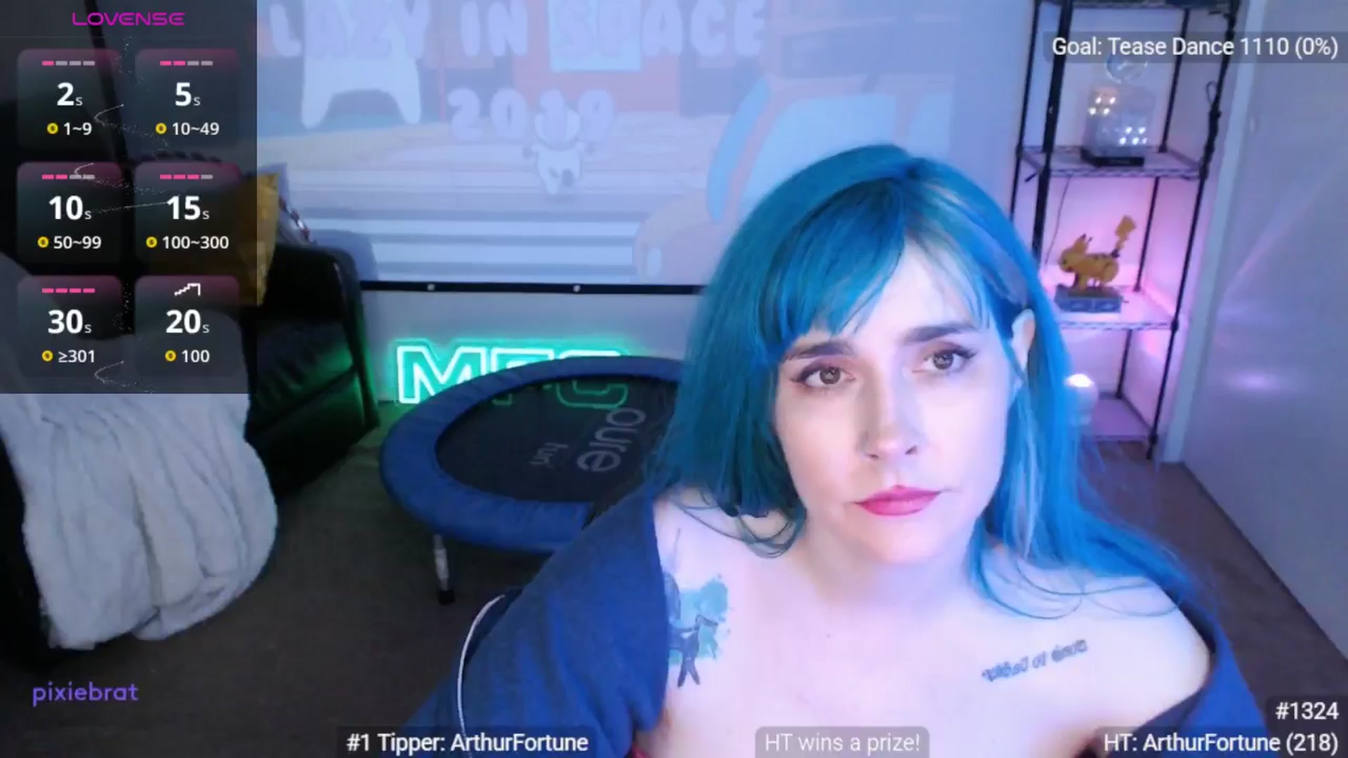 Gallery image thumbnail from PixieBrat's myfreecams stream on, 12/07/2025, 11:29 image 3 of 20