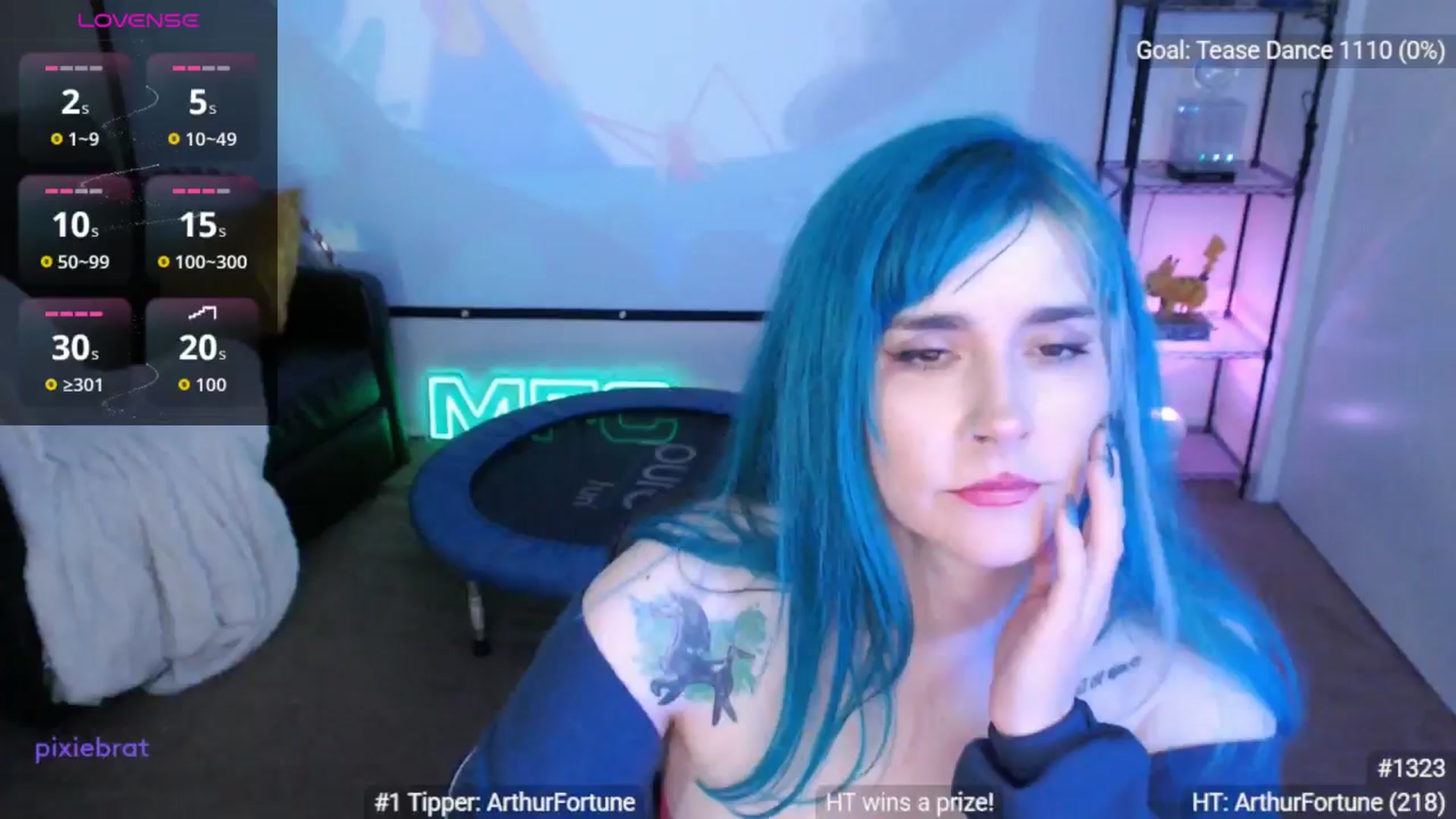 Gallery image thumbnail from PixieBrat's myfreecams stream on, 12/07/2025, 11:29 image 11 of 20