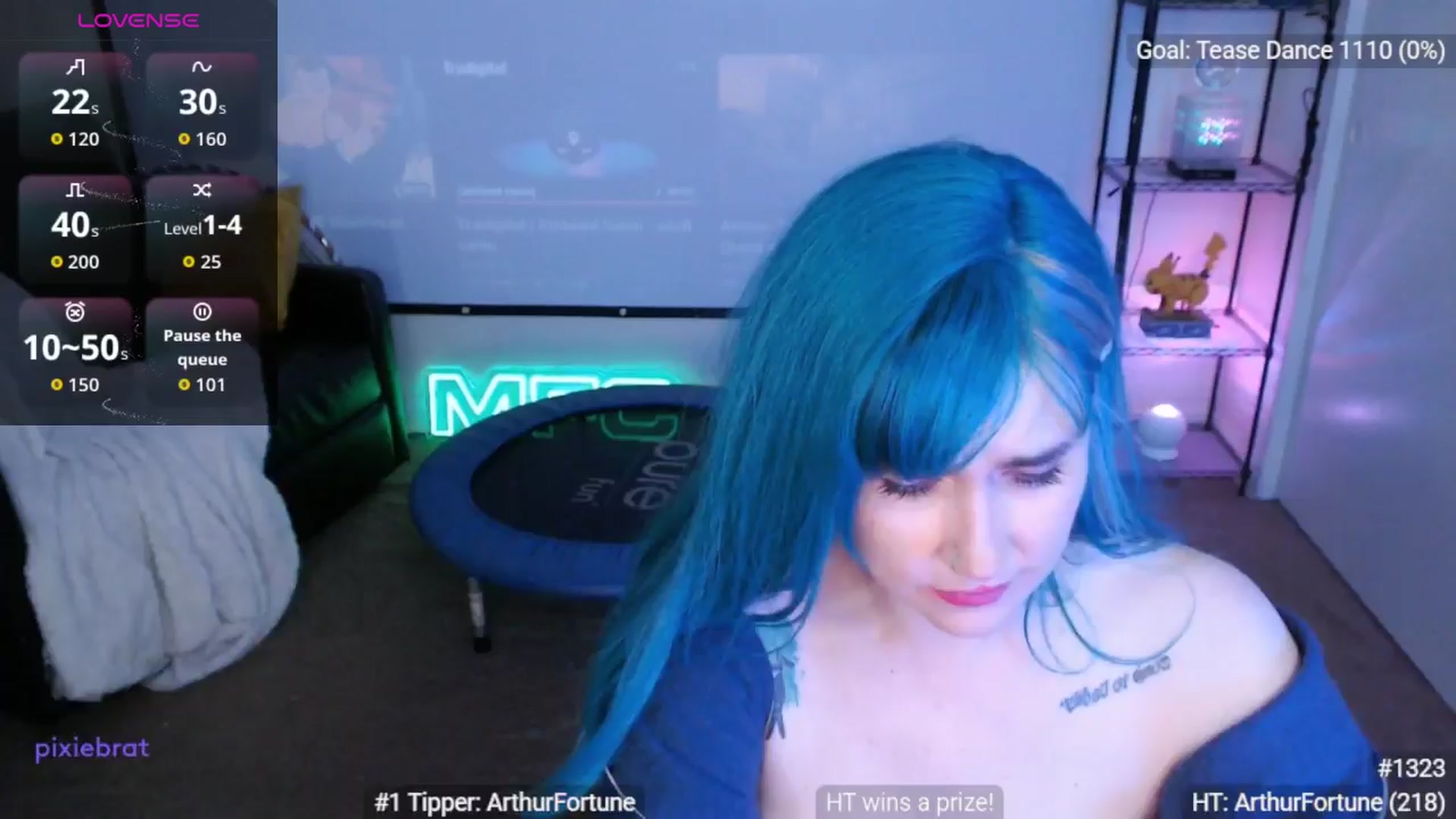 Gallery image thumbnail from PixieBrat's myfreecams stream on, 12/07/2025, 11:29 image 6 of 20