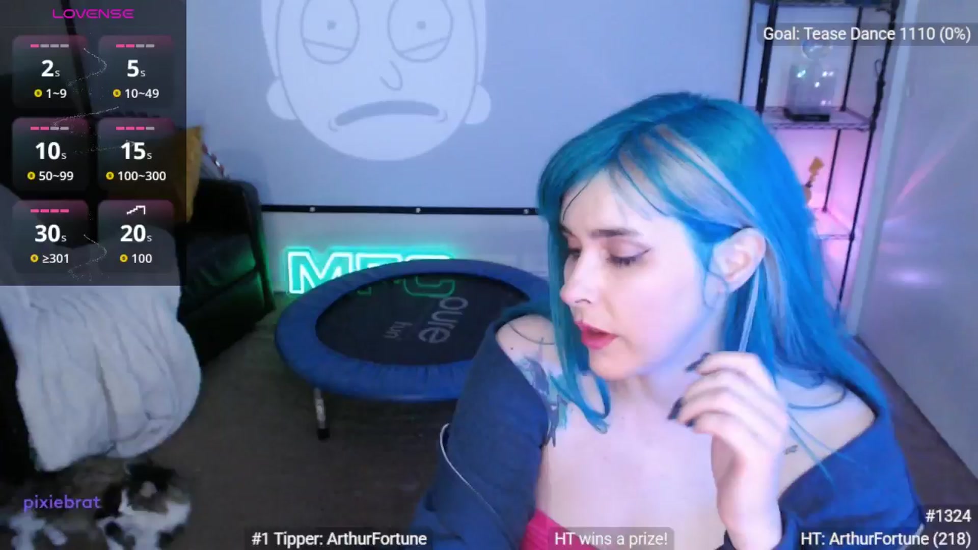 Gallery image thumbnail from PixieBrat's myfreecams stream on, 12/07/2025, 11:29 image 15 of 20
