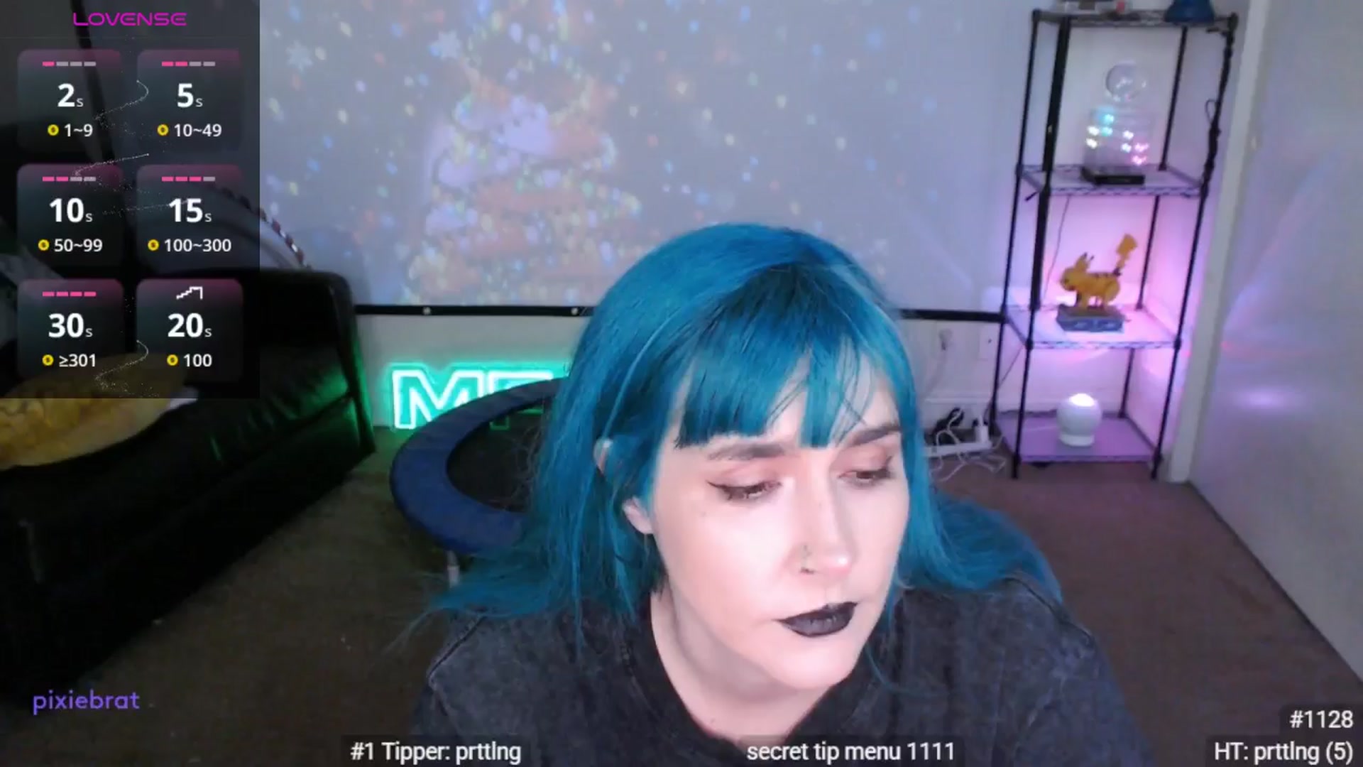 Gallery image thumbnail from PixieBrat's myfreecams stream on, 12/08/2025, 09:18 image 2 of 20