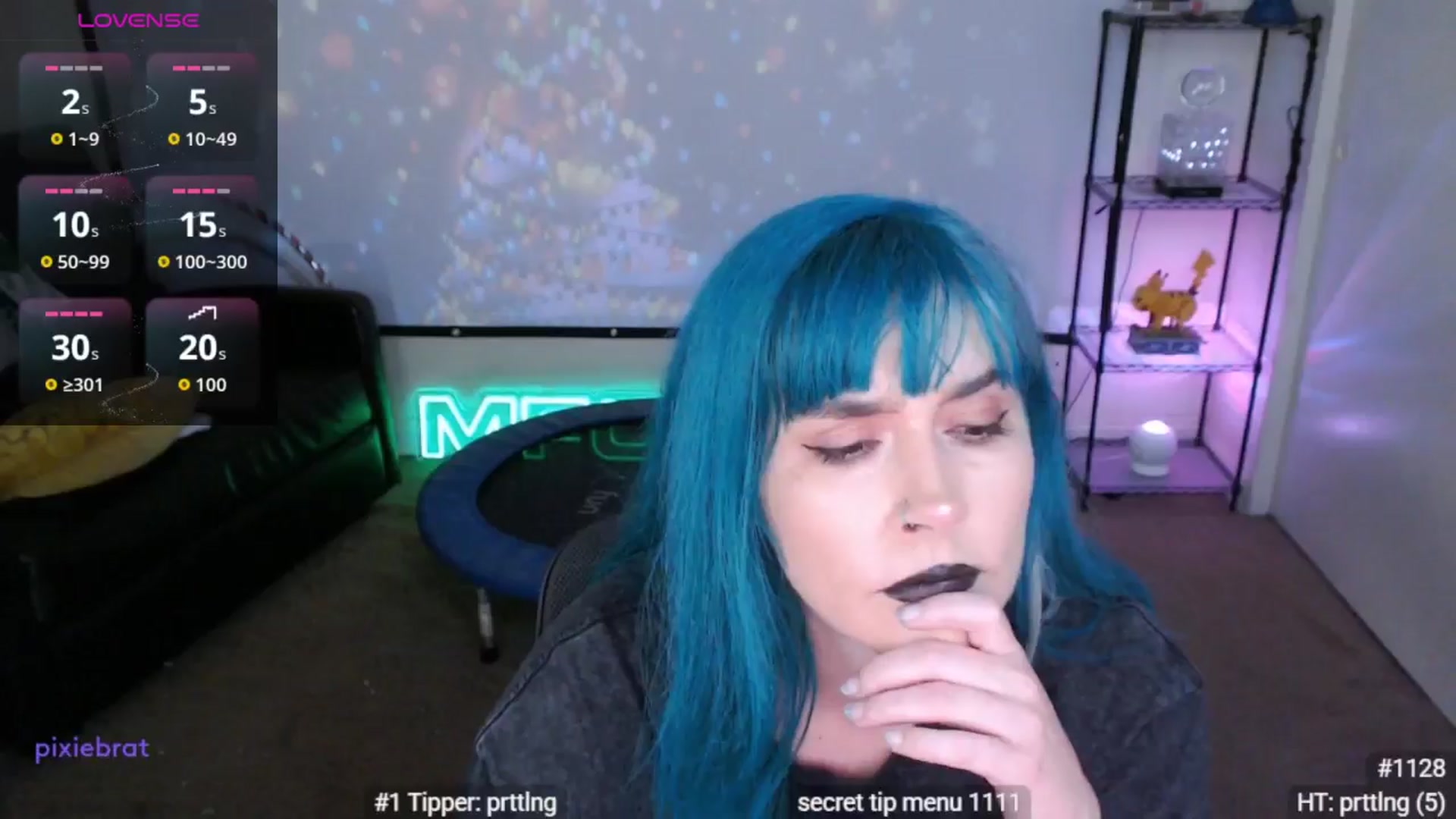 Gallery image thumbnail from PixieBrat's myfreecams stream on, 12/08/2025, 09:18 image 3 of 20