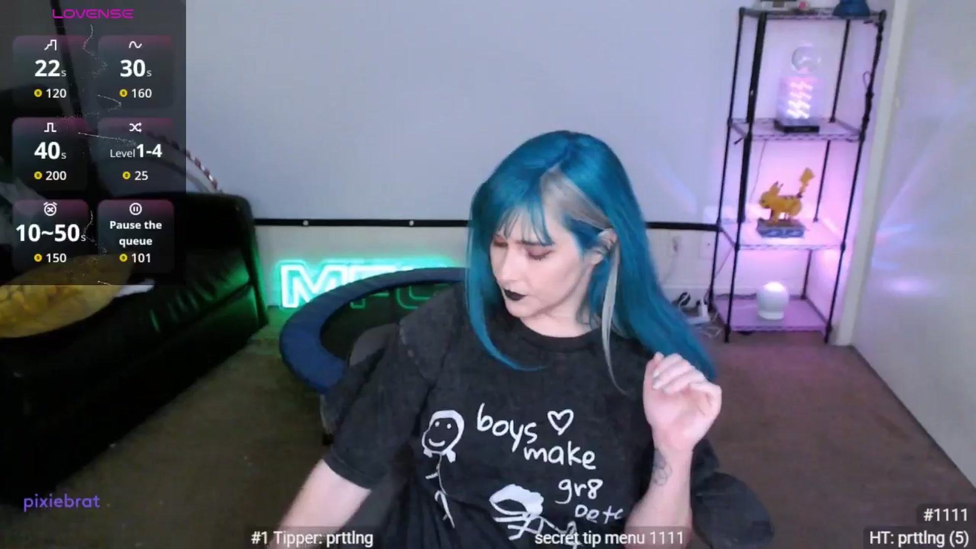 Gallery image thumbnail from PixieBrat's myfreecams stream on, 12/08/2025, 09:18 image 6 of 20