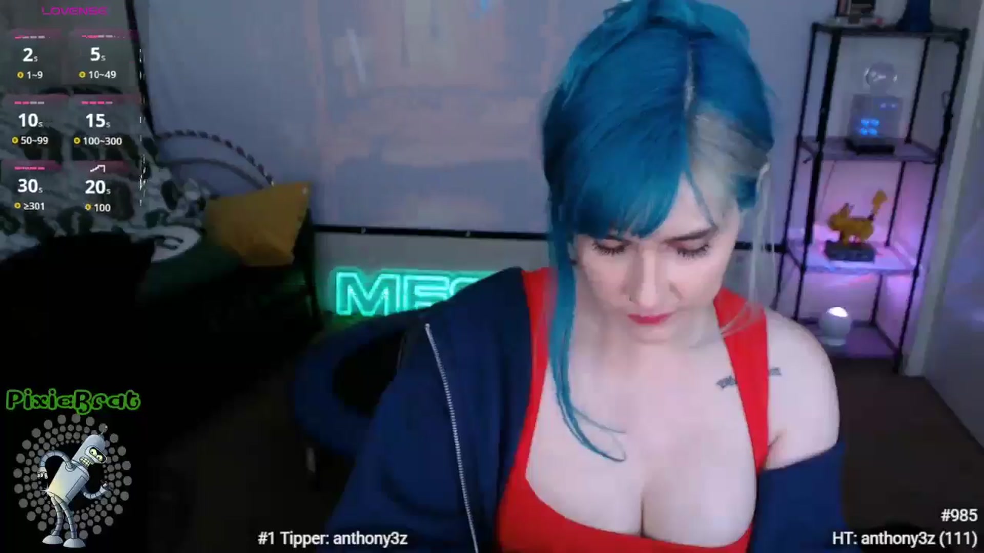 Gallery image thumbnail from PixieBrat's myfreecams stream on, 12/15/2025, 10:37 image 12 of 20