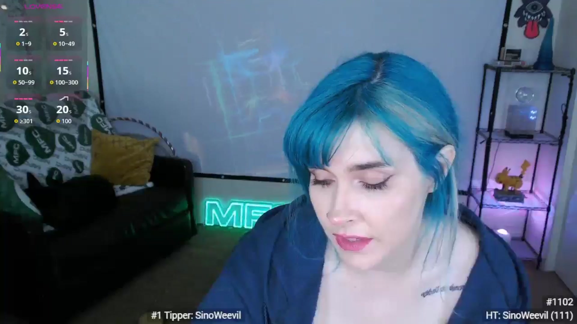 Gallery image thumbnail from PixieBrat's myfreecams stream on, 12/20/2025, 10:42 image 12 of 20