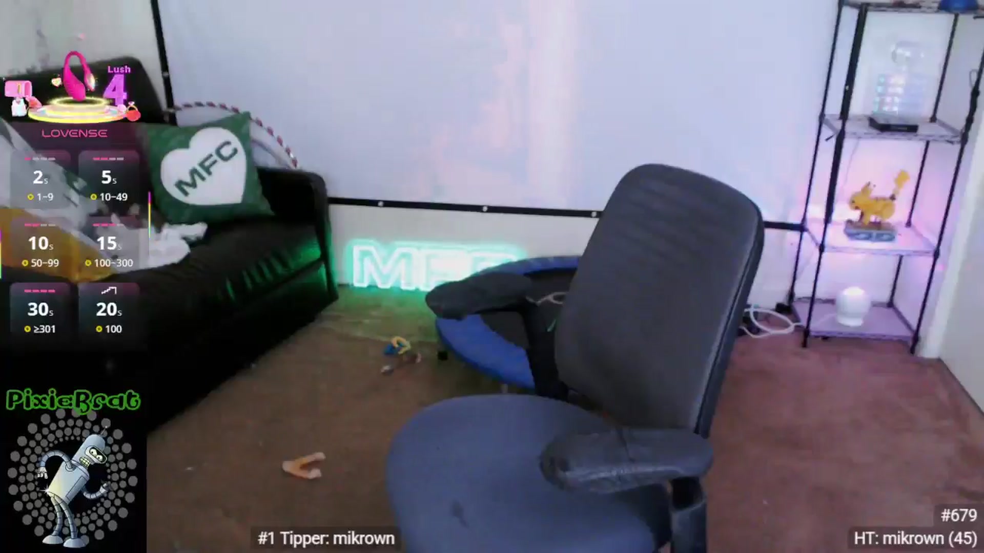 Gallery image thumbnail from PixieBrat's myfreecams stream on, 01/08/2026, 10:08 image 7 of 20