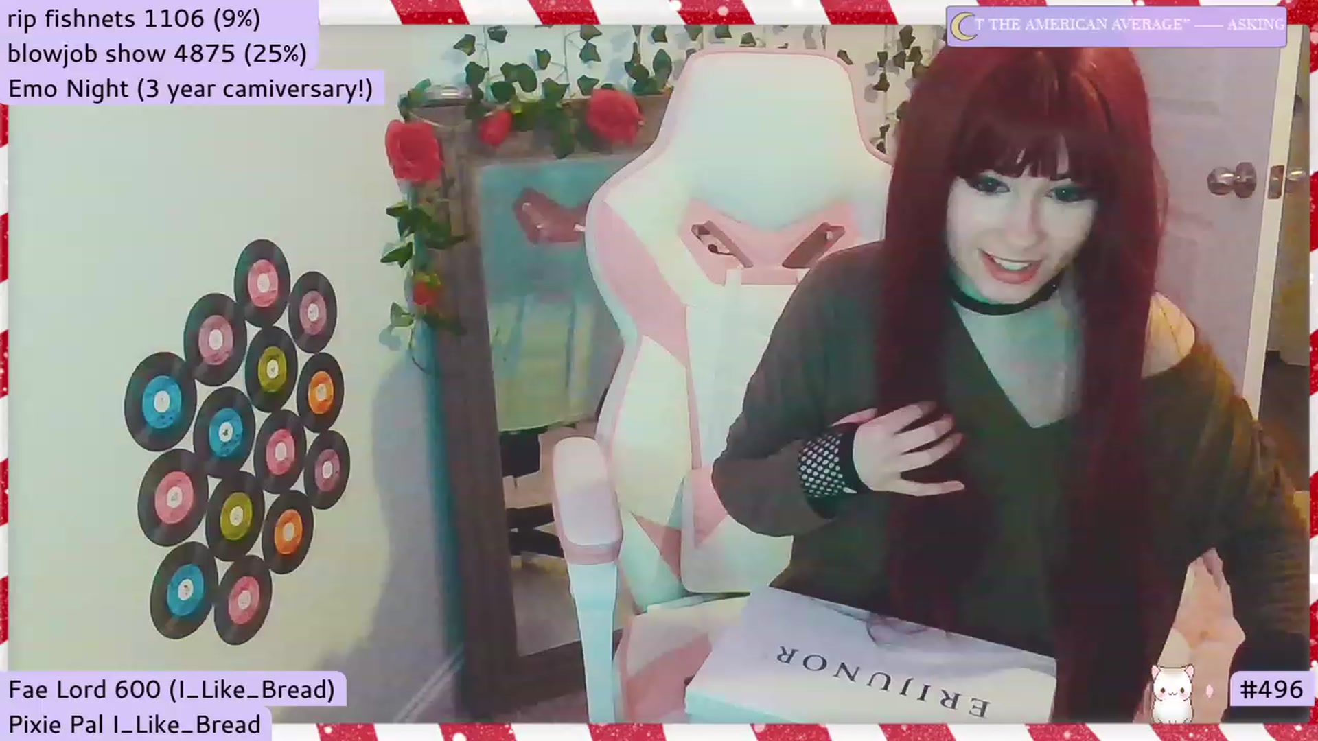 Gallery image thumbnail from PixieePetal's myfreecams stream on, 12/22/2022, 06:59 image 8 of 20