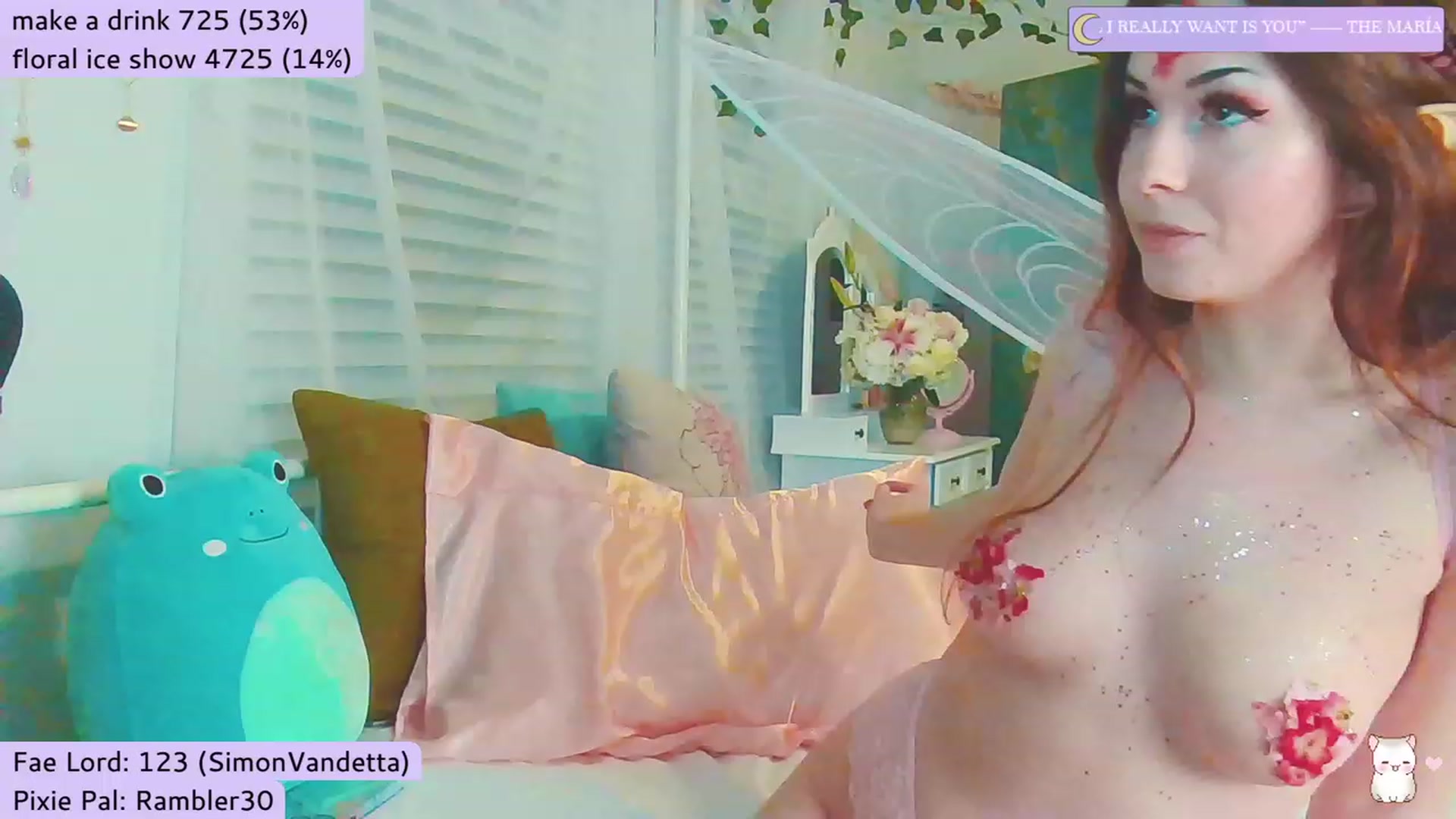 Gallery image thumbnail from PixieePetal's myfreecams stream on, 02/19/2023, 07:00 image 7 of 20