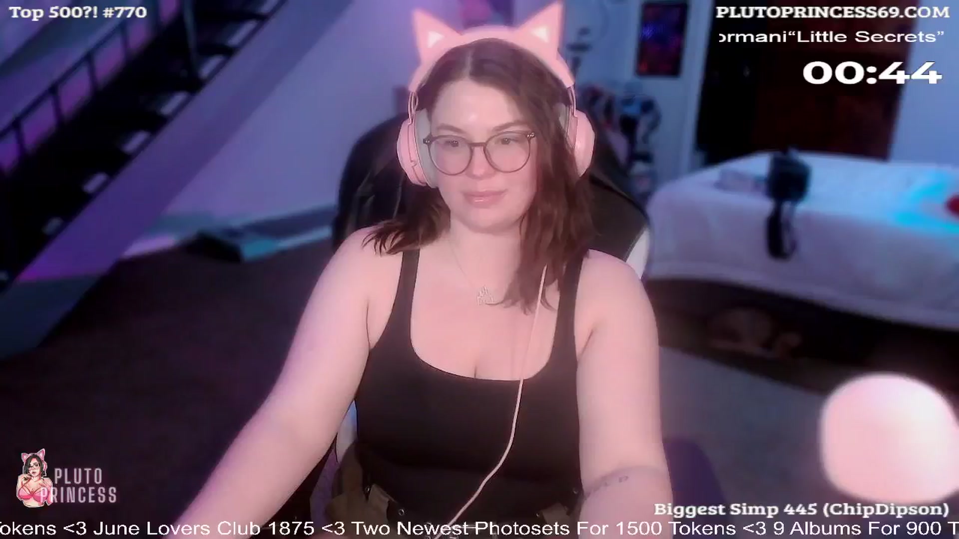 Gallery image thumbnail from PlutoPrincess's myfreecams stream on, 06/14/2024, 06:14 image 14 of 20