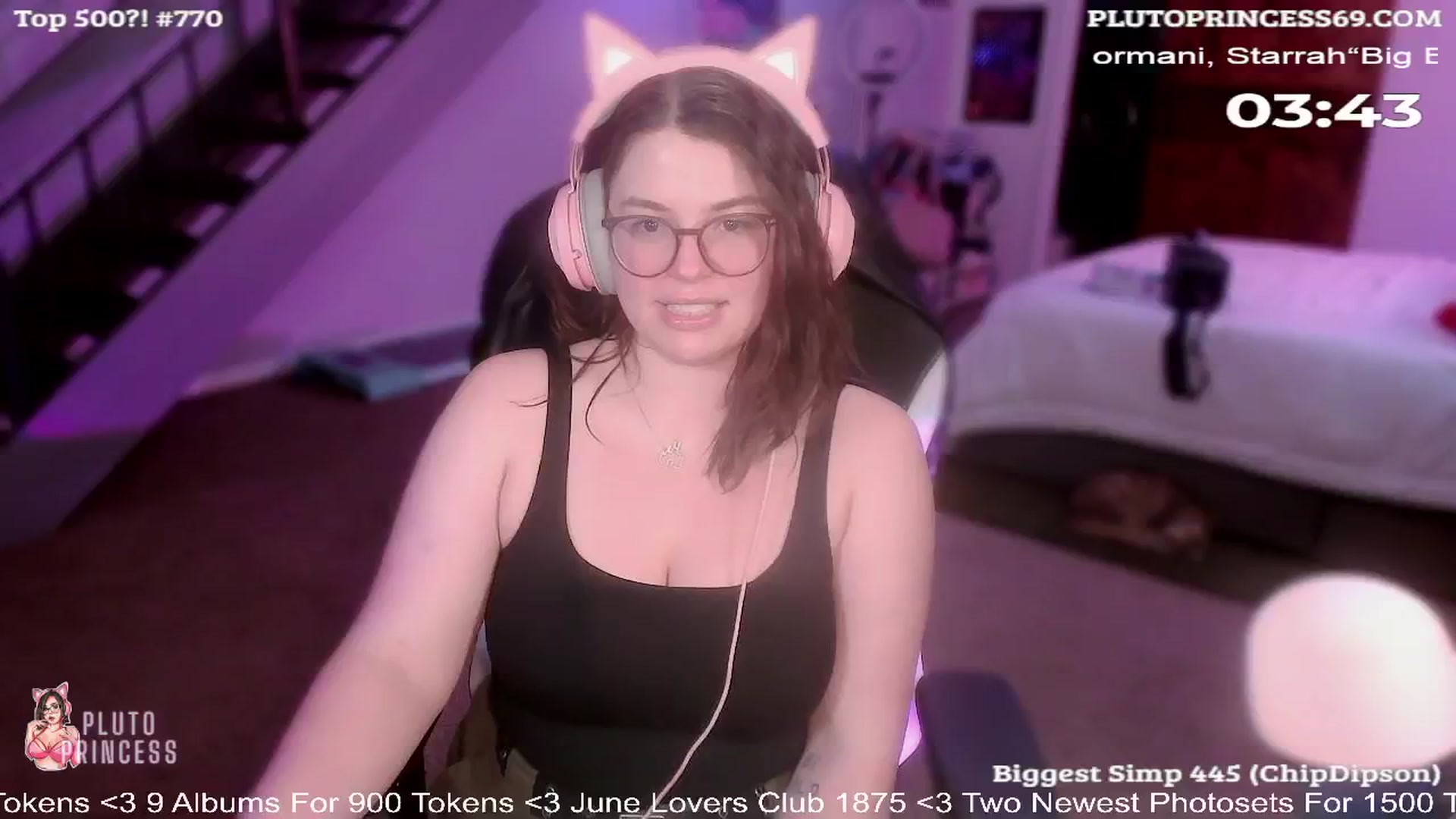 Gallery image thumbnail from PlutoPrincess's myfreecams stream on, 06/14/2024, 06:14 image 17 of 20