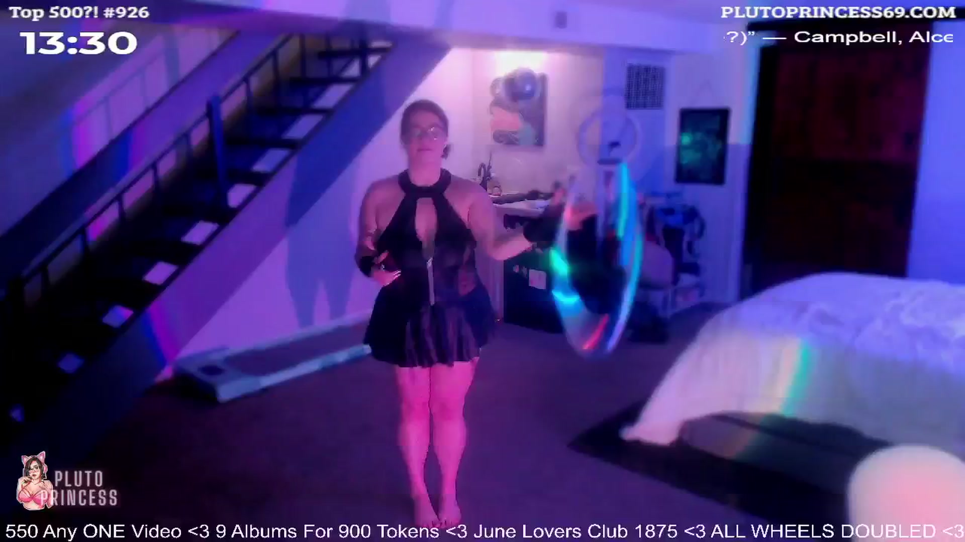 Gallery image thumbnail from PlutoPrincess's myfreecams stream on, 06/23/2024, 08:55 image 19 of 20