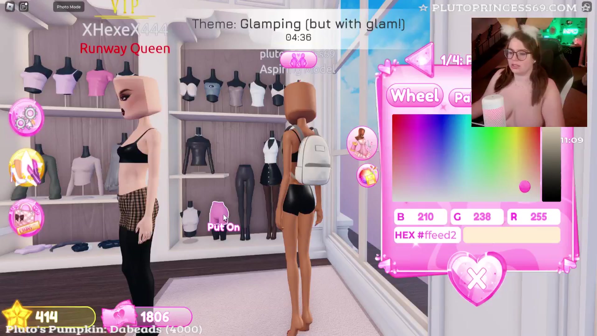 Gallery image thumbnail from PlutoPrincess's myfreecams stream on, 10/15/2024, 08:41 image 11 of 20