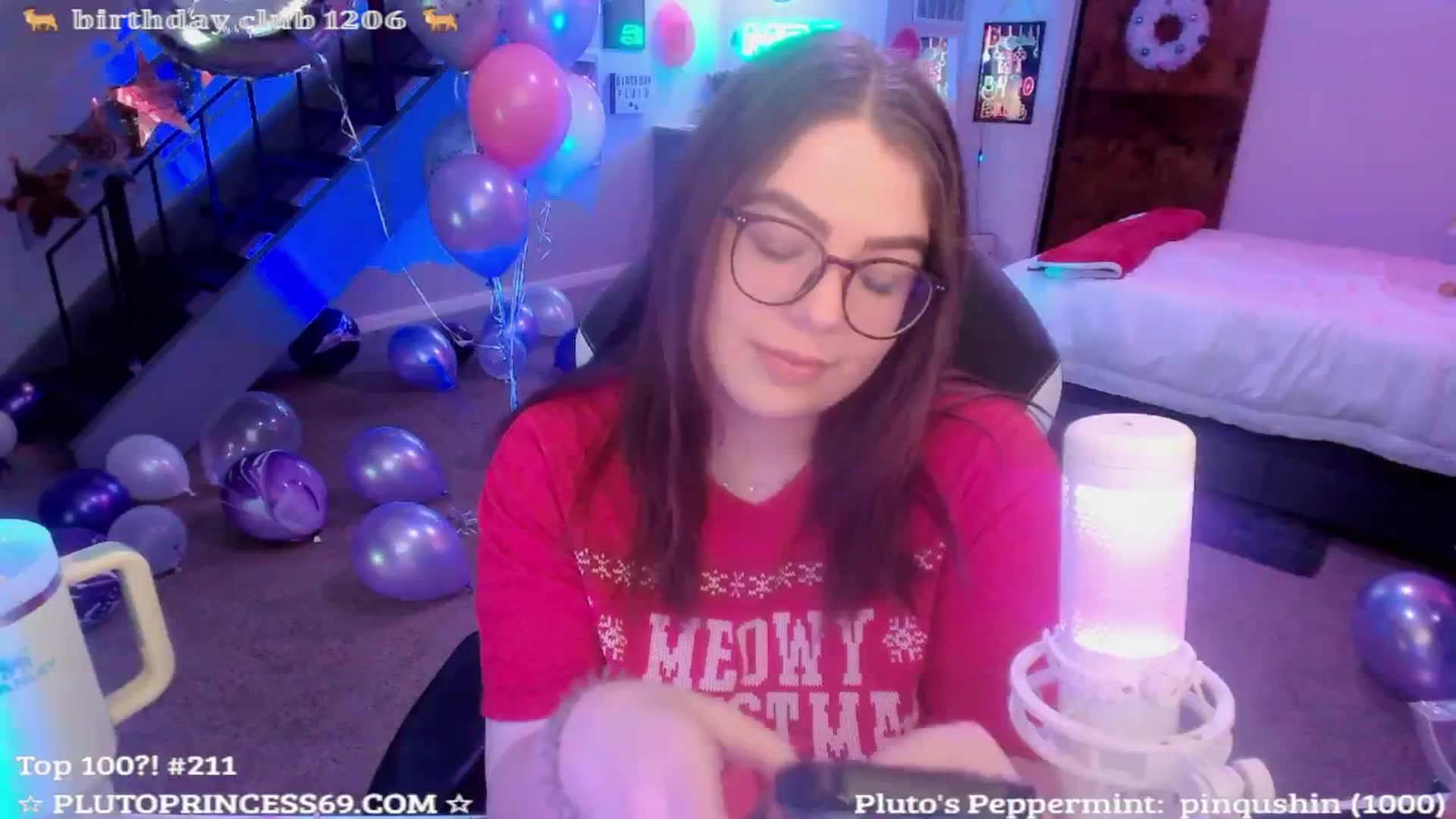 Gallery image thumbnail from PlutoPrincess's myfreecams stream on, 12/10/2024, 05:50 image 16 of 20