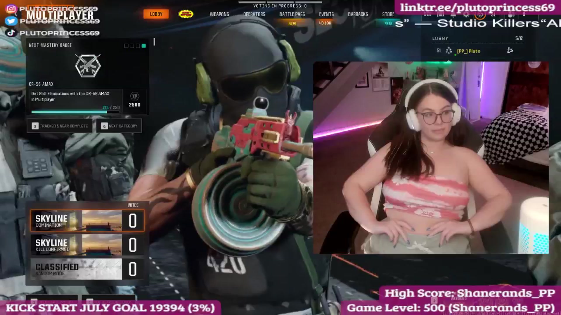 Gallery image thumbnail from PlutoPrincess's myfreecams stream on, 07/03/2025, 07:01 image 11 of 20