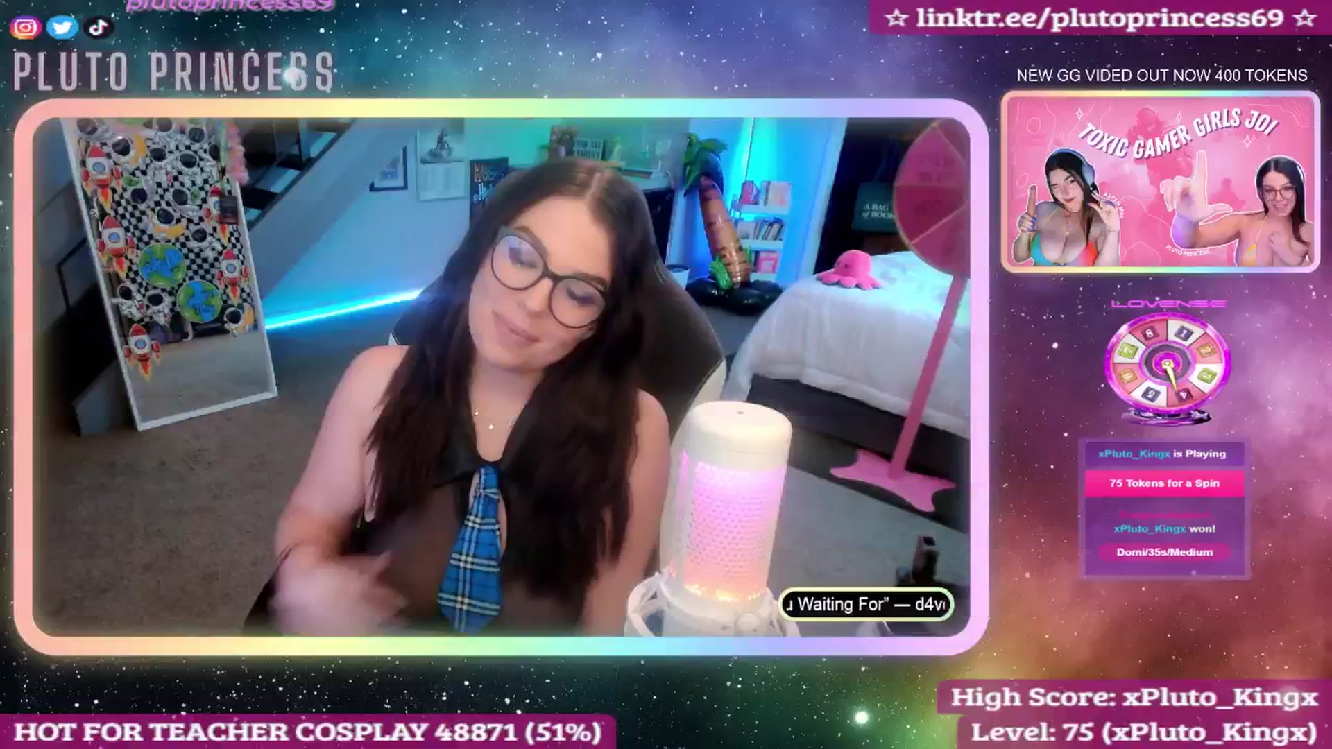 Gallery image thumbnail from PlutoPrincess's myfreecams stream on, 09/02/2025, 08:26 image 1 of 20