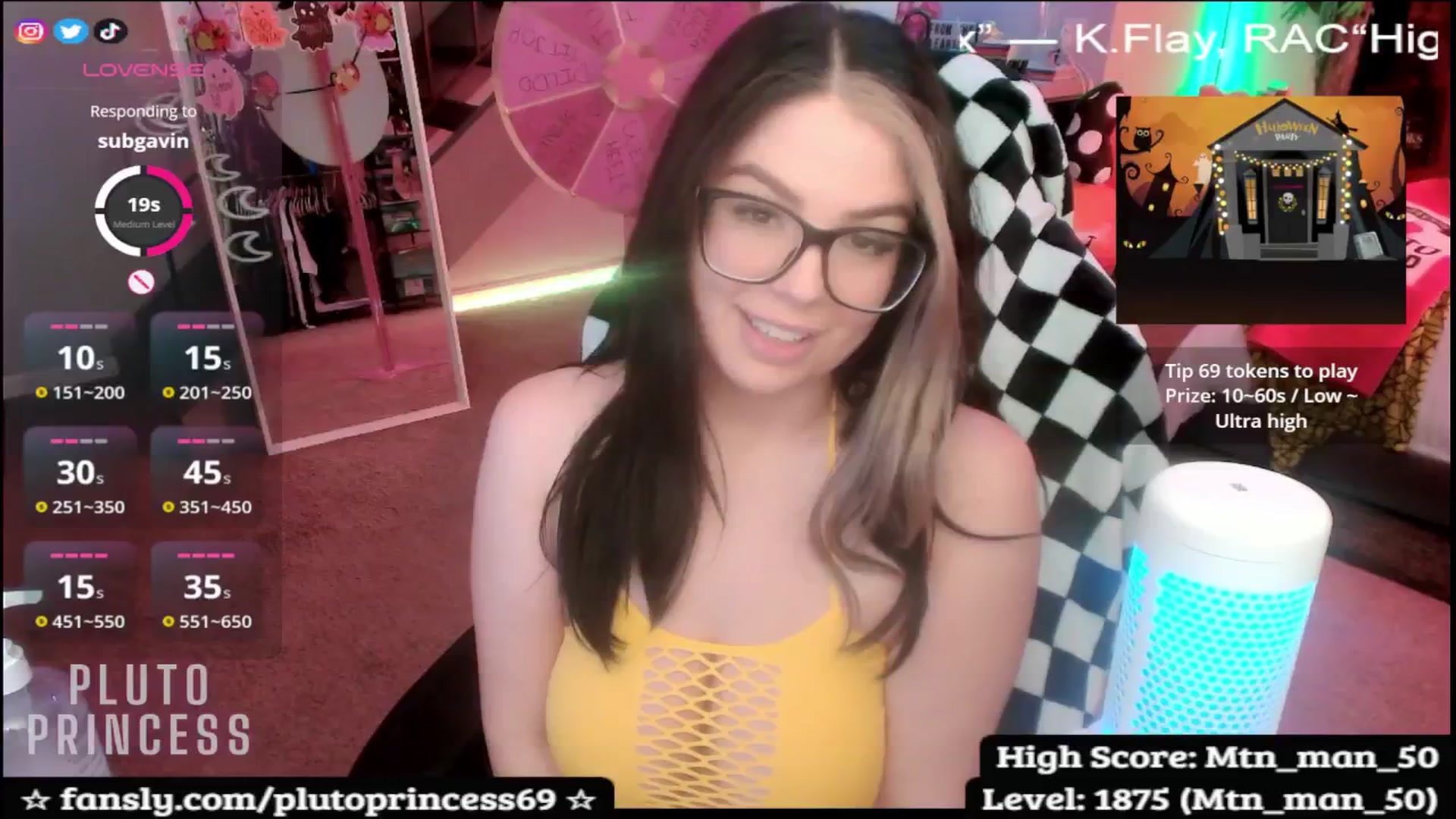 Gallery image thumbnail from PlutoPrincess's myfreecams stream on, 10/05/2025, 06:44 image 17 of 20