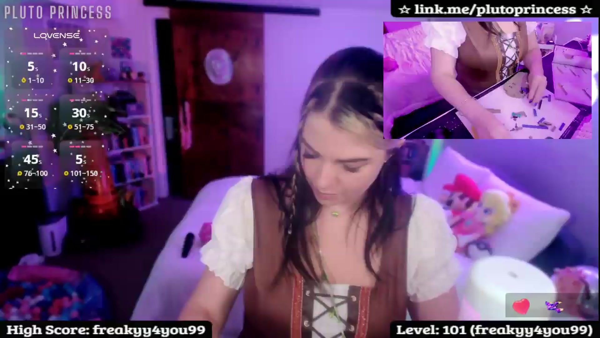 Gallery image thumbnail from PlutoPrincess's myfreecams stream on, 07/20/2026, 09:10 image 15 of 20