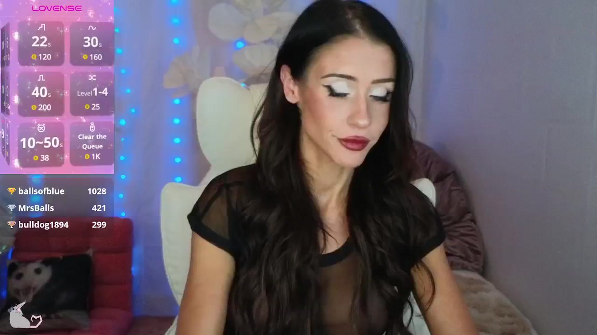 Gallery image thumbnail from PossumPrincss's myfreecams stream on, 11/21/2024, 05:37 image 1 of 20