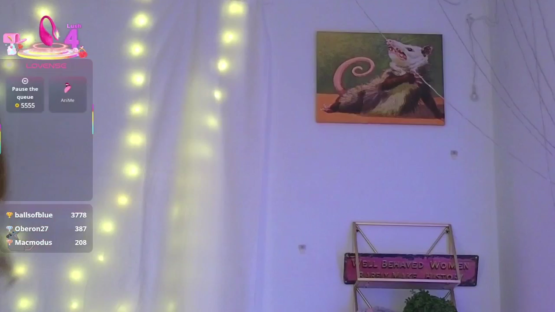 Gallery image thumbnail from PossumPrincss's myfreecams stream on, 03/30/2025, 06:03 image 14 of 20