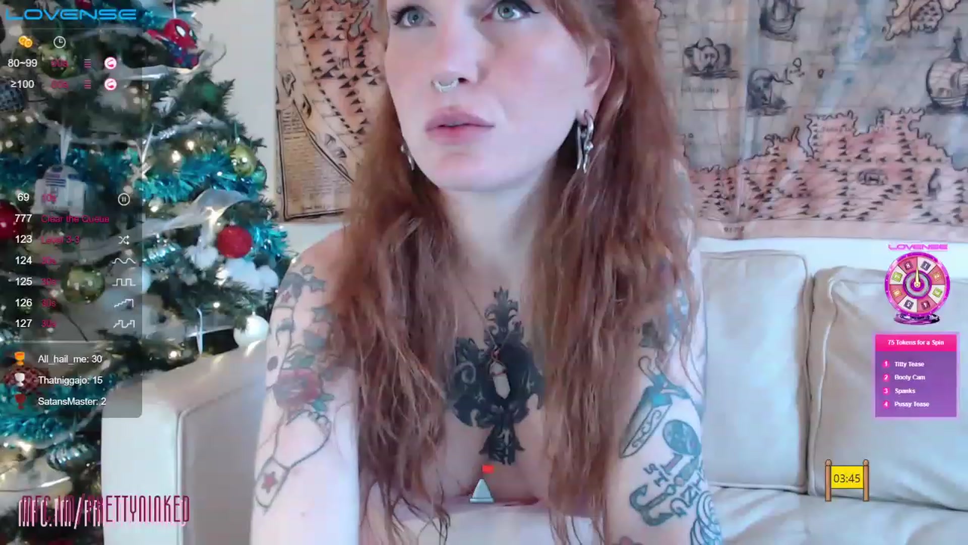 Gallery image thumbnail from PrettyNInked's myfreecams stream on, 12/21/2022, 18:30 image 4 of 20