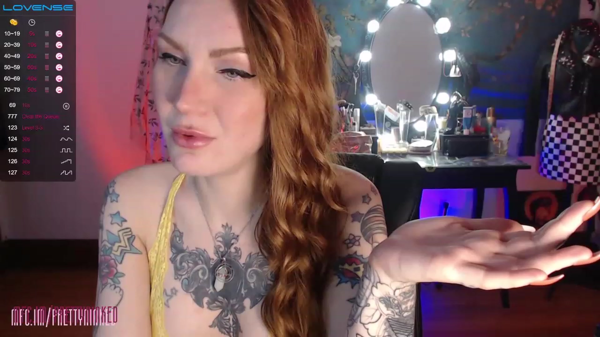 Gallery image thumbnail from PrettyNInked's myfreecams stream on, 01/02/2023, 04:52 image 3 of 20