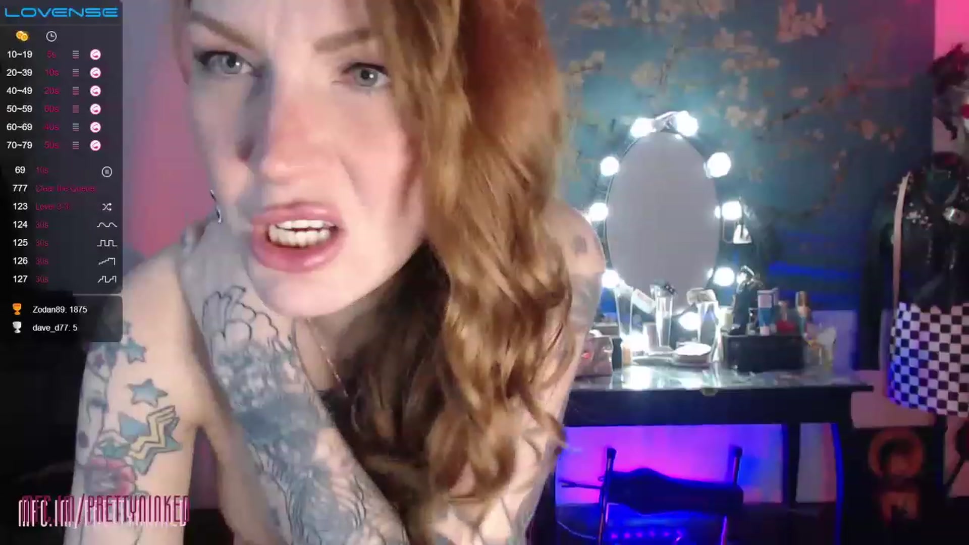 Gallery image thumbnail from PrettyNInked's myfreecams stream on, 01/02/2023, 04:52 image 7 of 20
