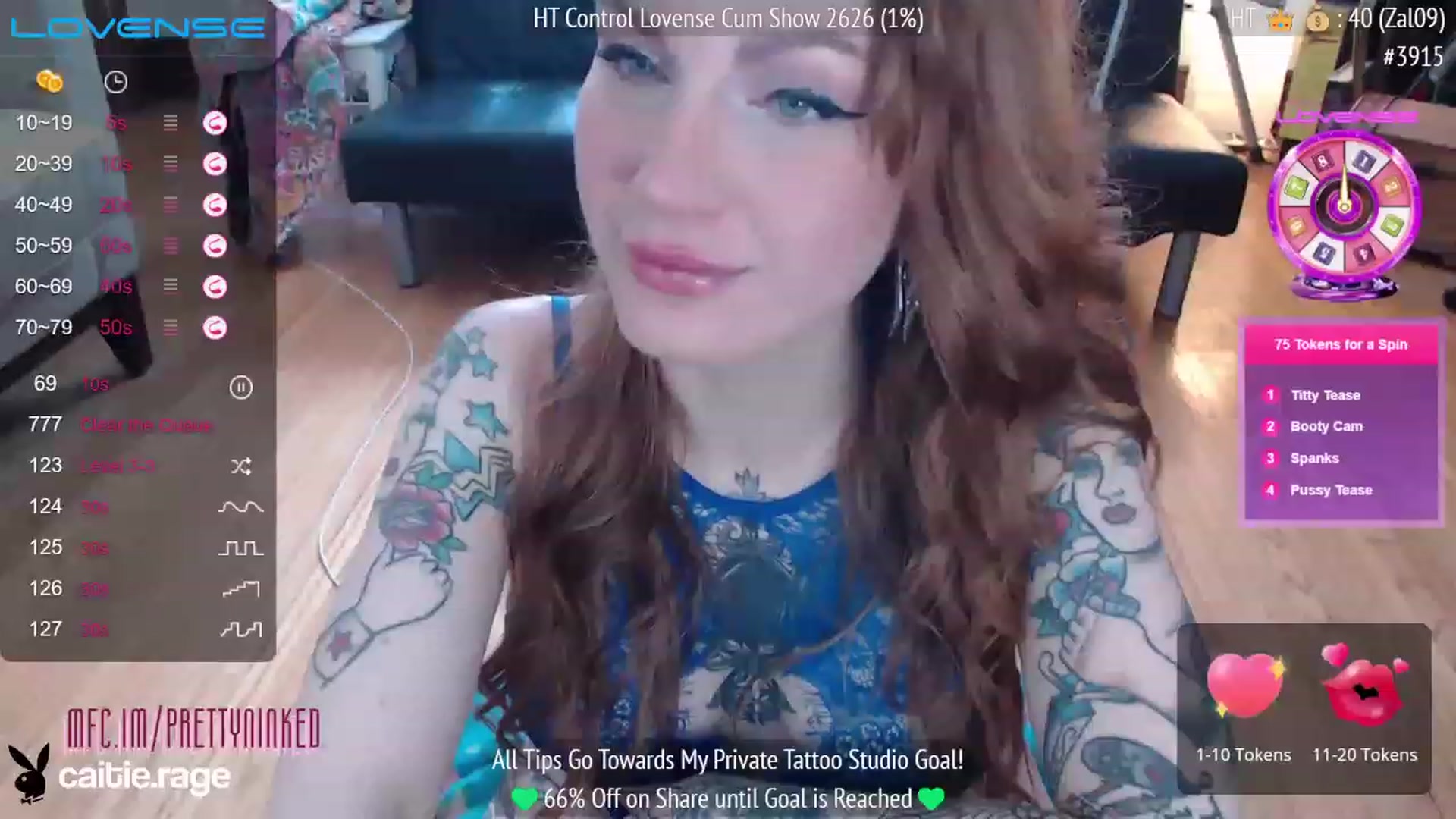 Gallery image thumbnail from PrettyNInked's myfreecams stream on, 01/27/2023, 17:52 image 8 of 20