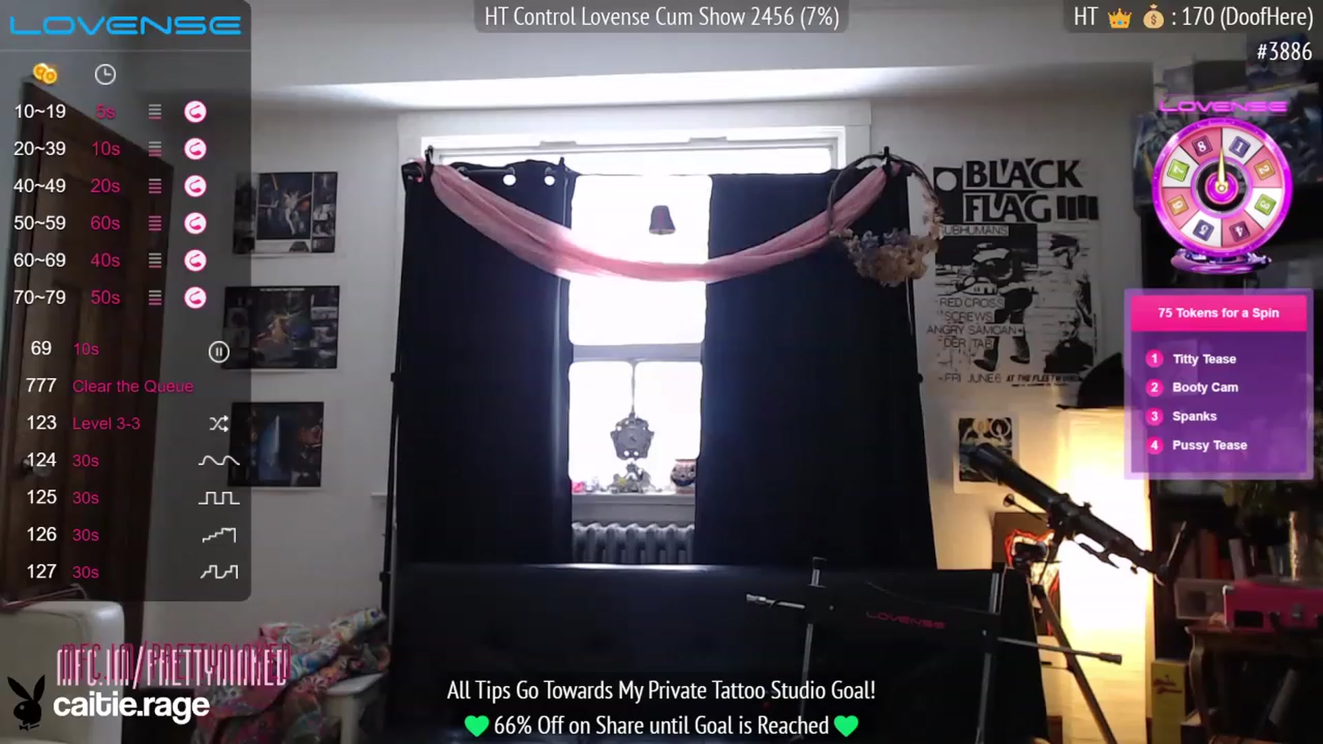 Gallery image thumbnail from PrettyNInked's myfreecams stream on, 01/27/2023, 17:52 image 13 of 20