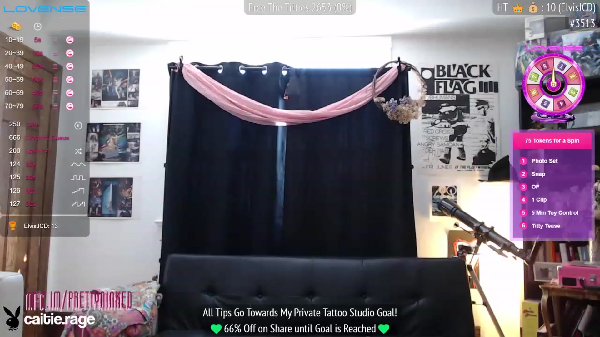 Gallery image thumbnail from PrettyNInked's myfreecams stream on, 01/31/2023, 16:19 image 16 of 20