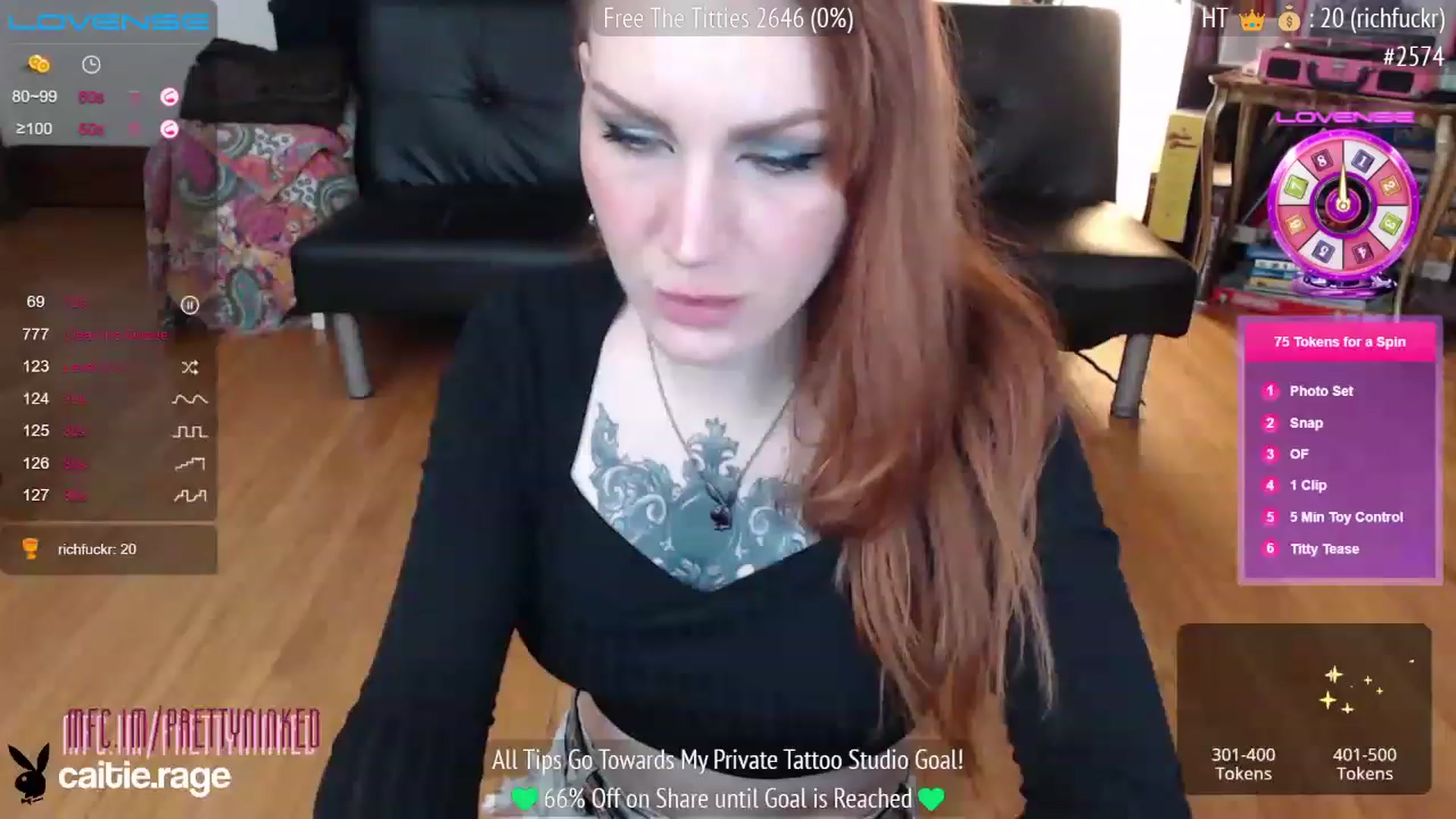 Gallery image thumbnail from PrettyNInked's myfreecams stream on, 02/09/2023, 17:26 image 20 of 20