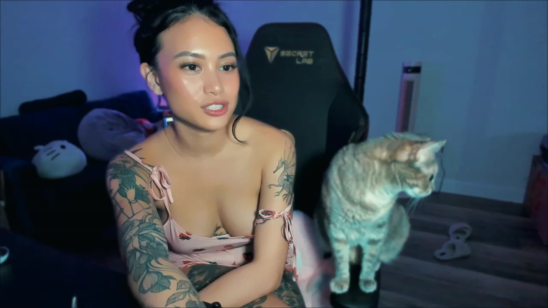 Gallery image thumbnail from PrettyX0Kat's myfreecams stream on, 05/25/2023, 04:56 image 10 of 20