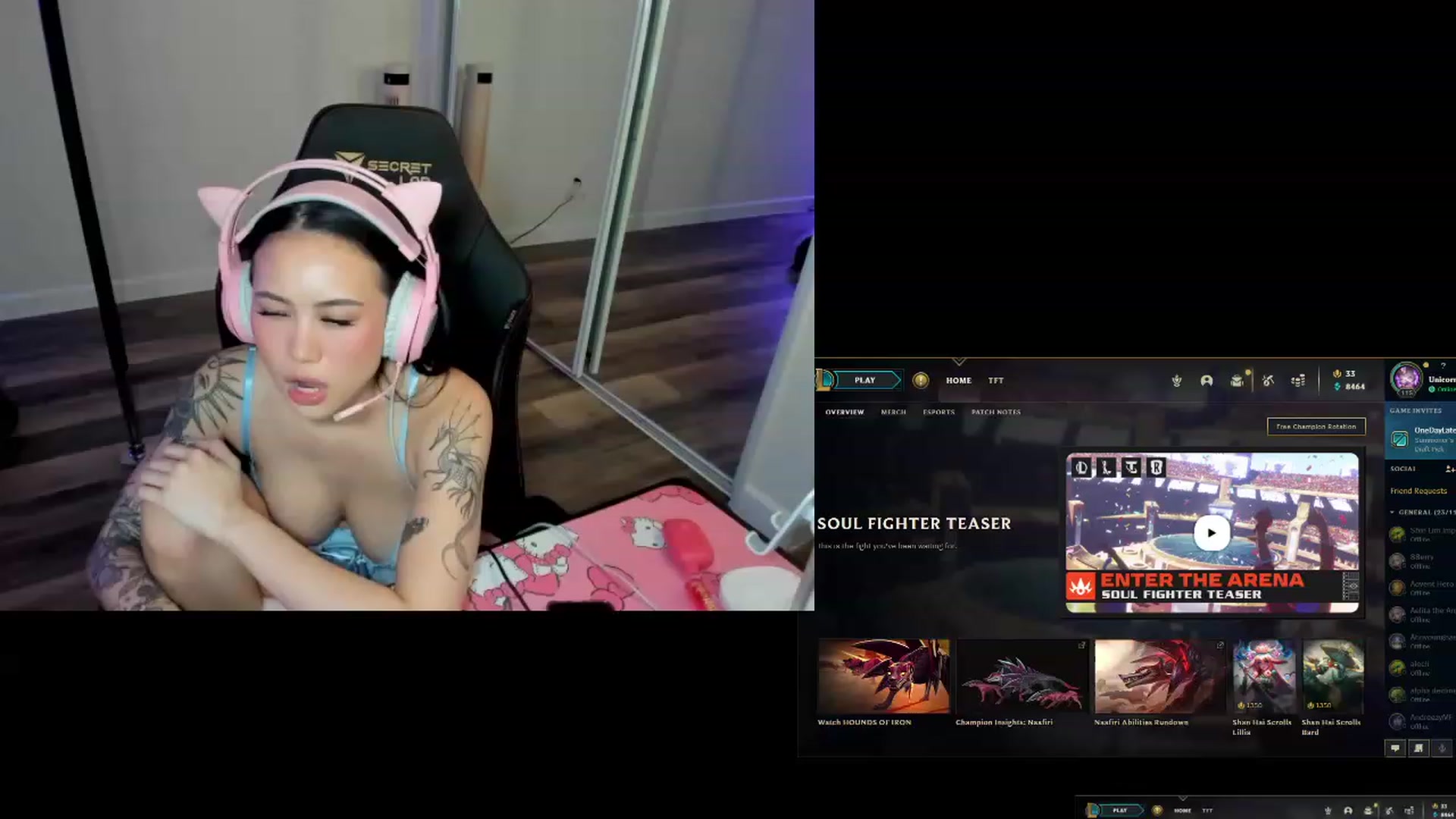 Gallery image thumbnail from PrettyX0Kat's myfreecams stream on, 06/24/2023, 04:35 image 1 of 20