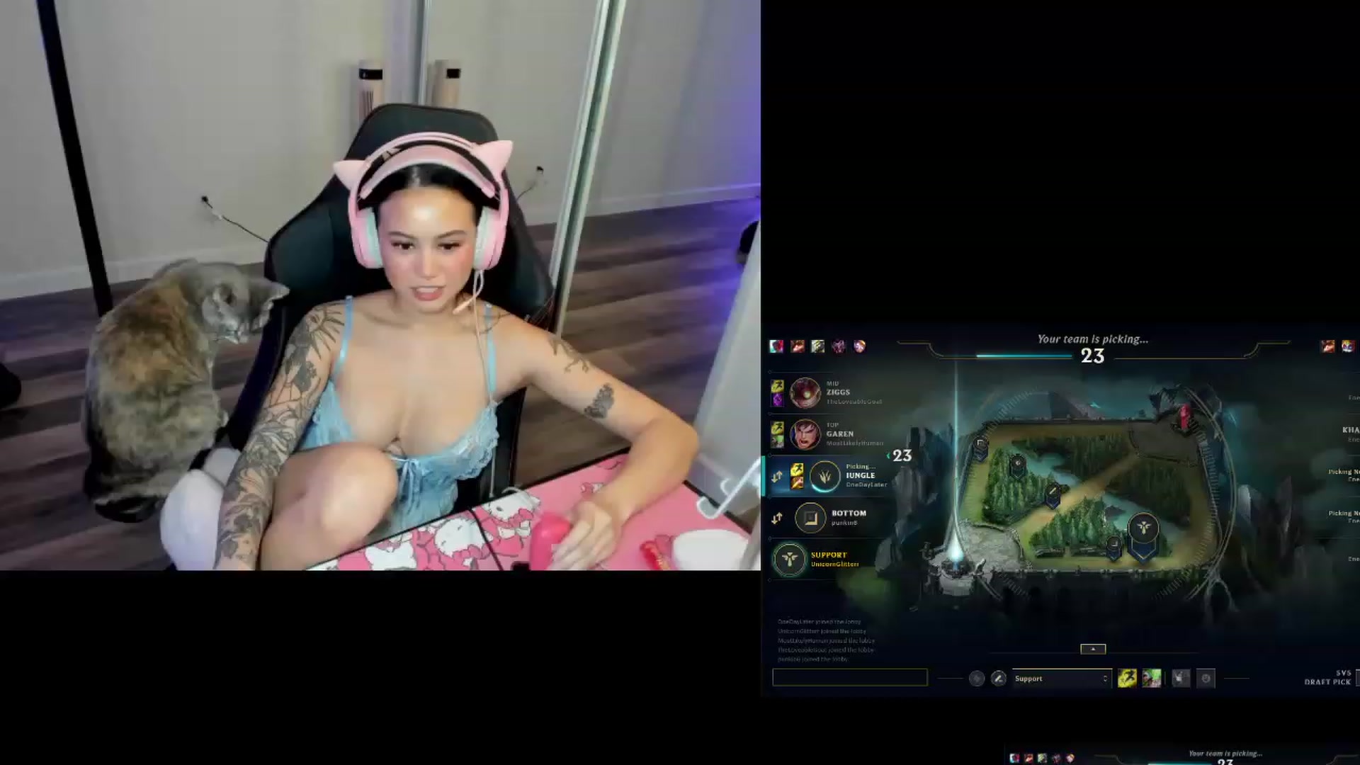 Gallery image thumbnail from PrettyX0Kat's myfreecams stream on, 06/24/2023, 04:35 image 5 of 20