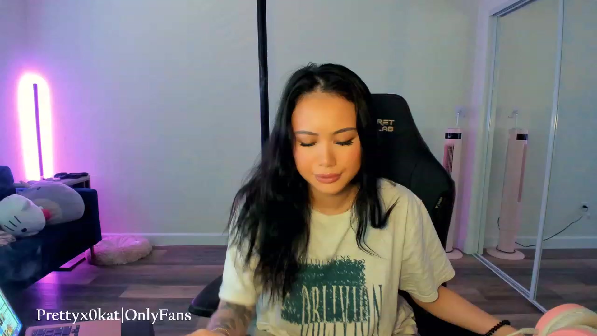 Gallery image thumbnail from PrettyX0Kat's myfreecams stream on, 06/30/2023, 23:47 image 17 of 20