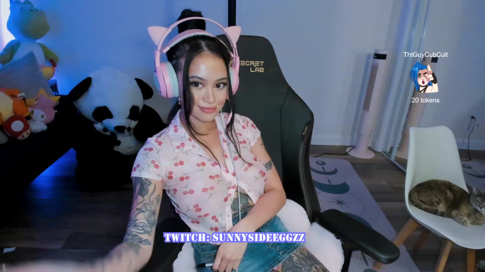 Gallery image thumbnail from PrettyX0Kat's myfreecams stream on, 08/04/2023, 05:12 image 16 of 20