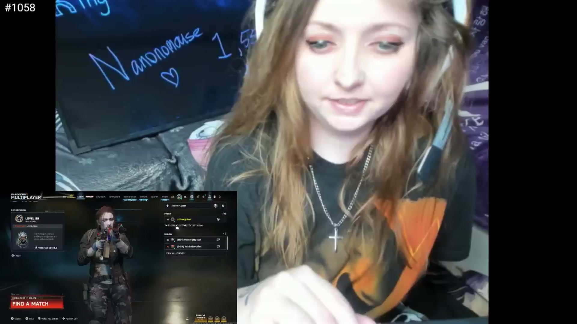 Gallery image thumbnail from PrincessBluu's myfreecams stream on, 05/02/2026, 18:21 image 2 of 20