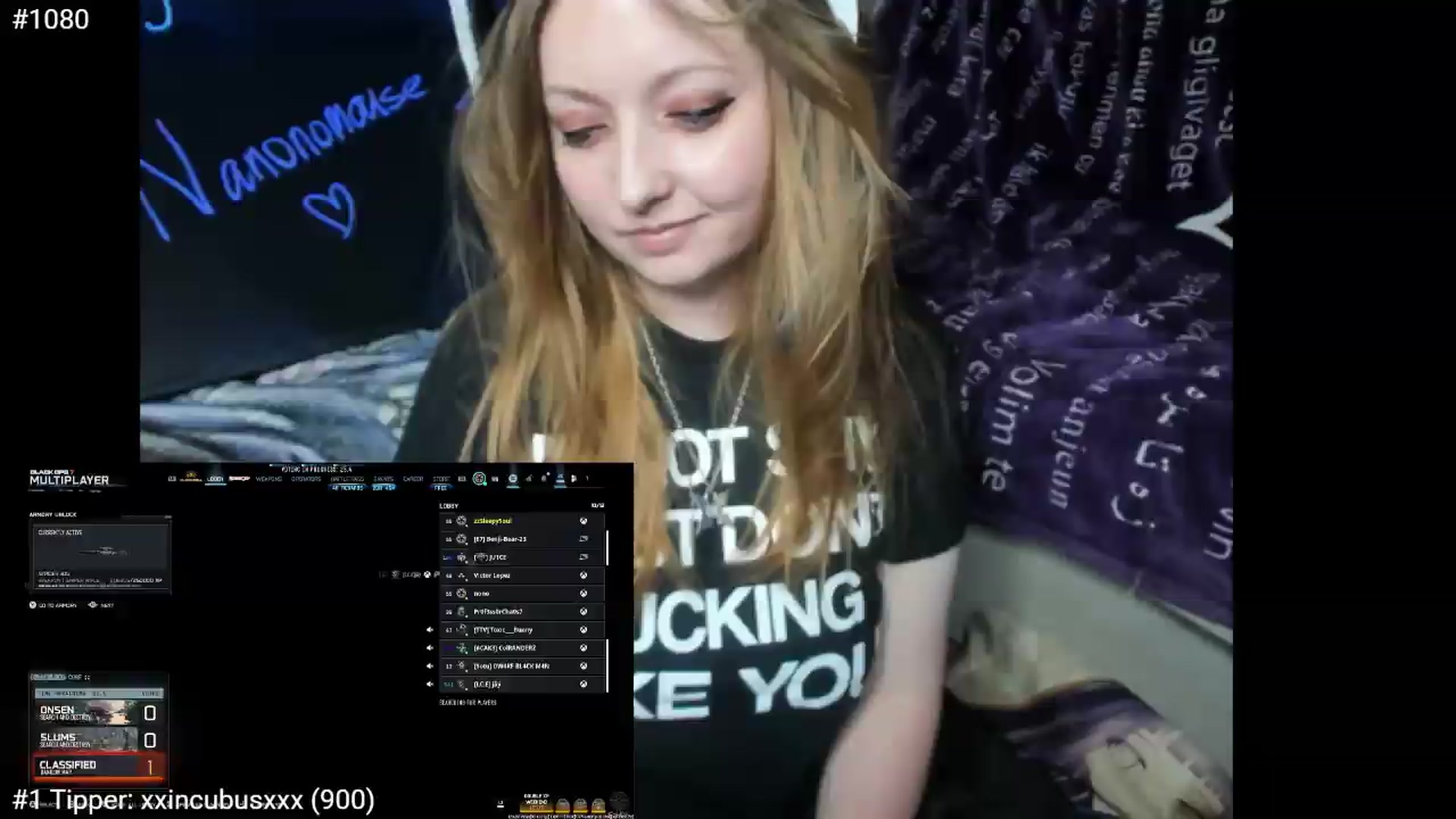 Gallery image thumbnail from PrincessBluu's myfreecams stream on, 05/03/2026, 19:08 image 6 of 20