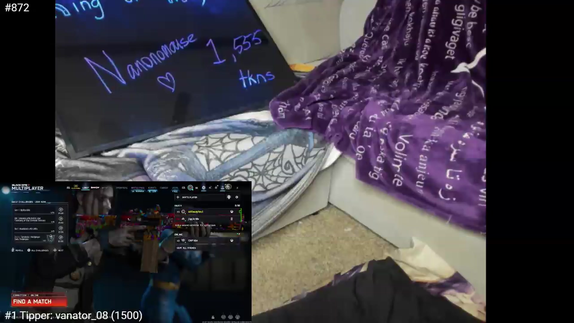Gallery image thumbnail from PrincessBluu's myfreecams stream on, 05/05/2026, 19:10 image 12 of 20