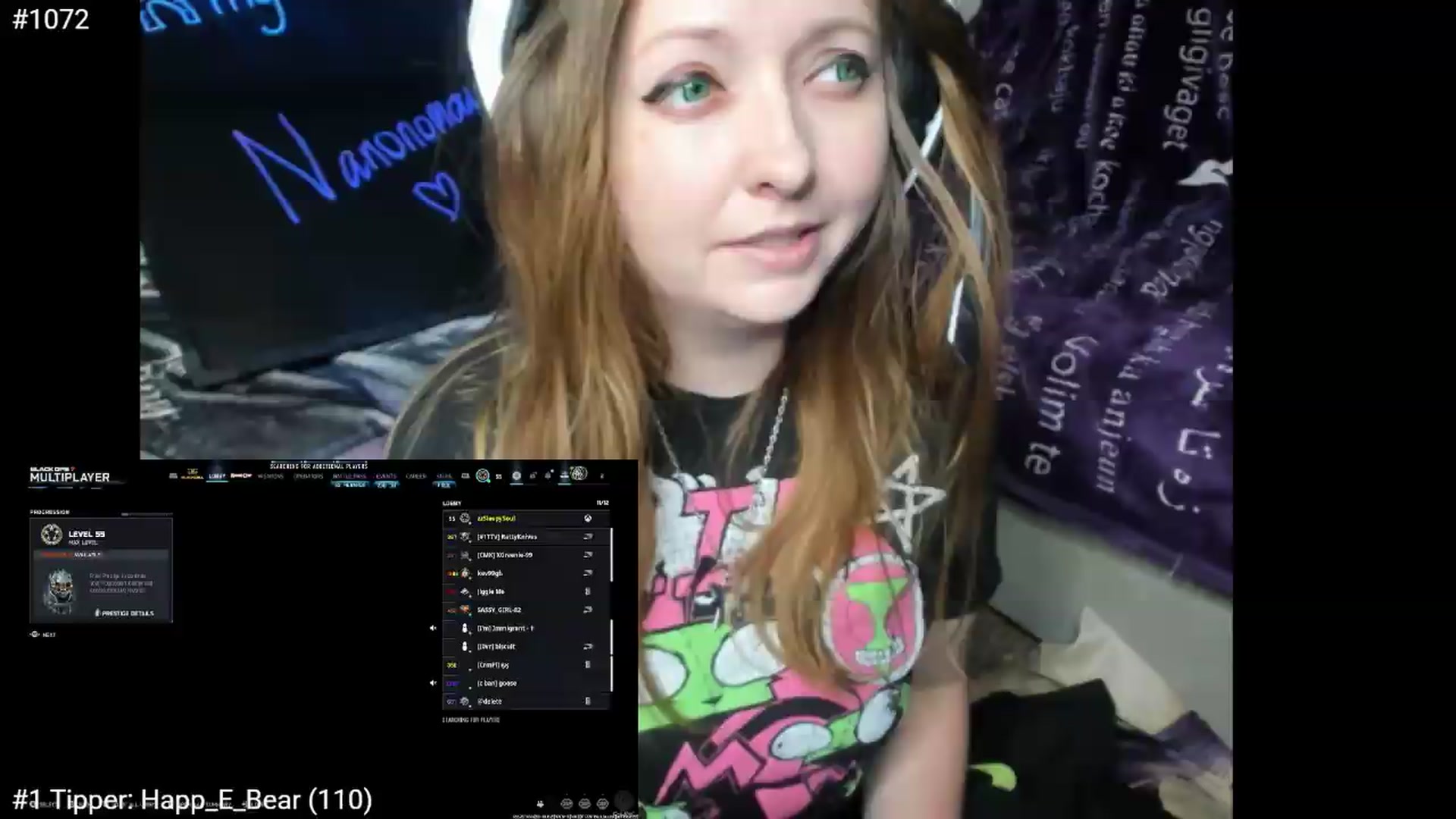 Gallery image thumbnail from PrincessBluu's myfreecams stream on, 05/05/2026, 19:10 image 4 of 20