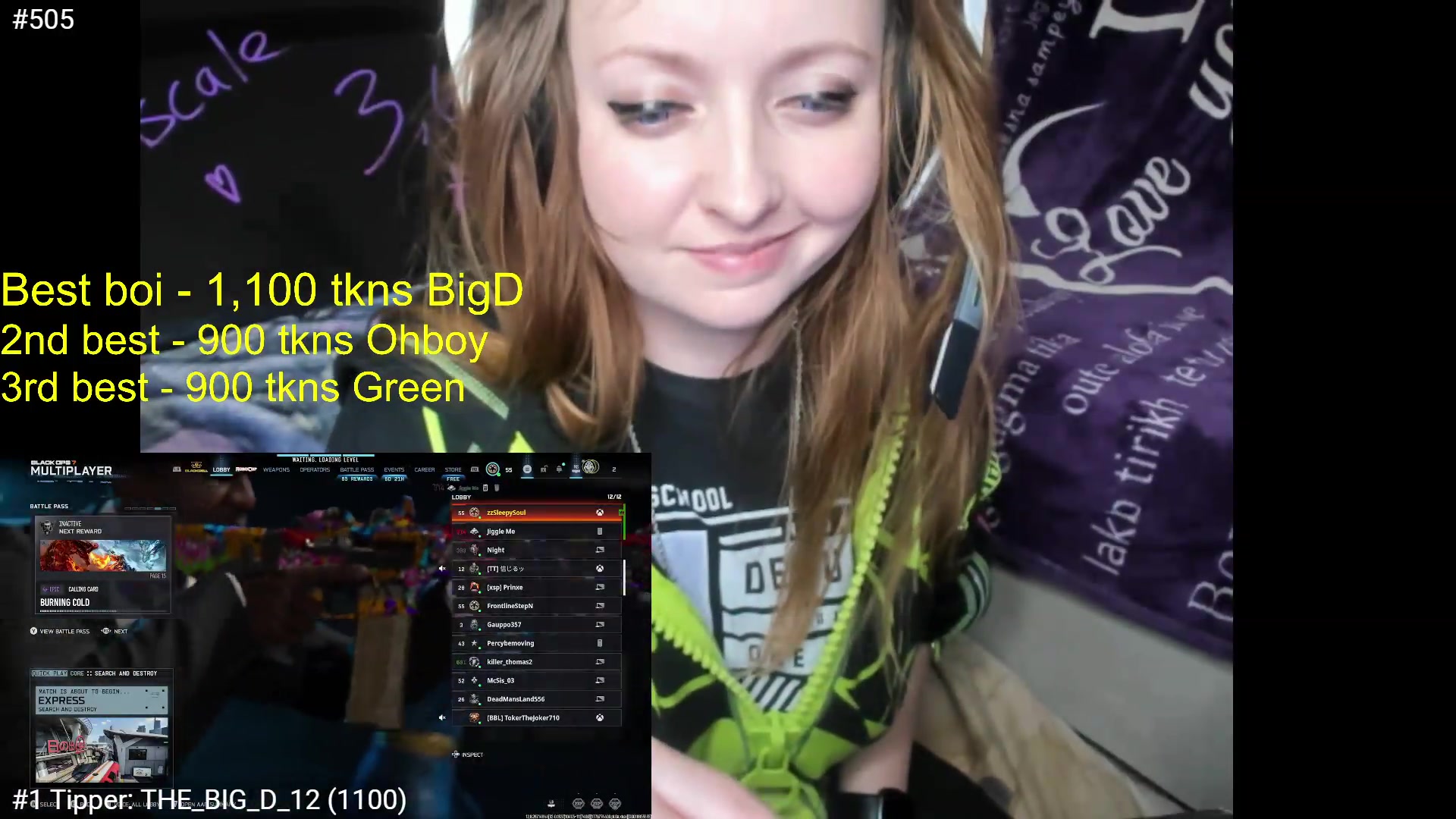 Gallery image thumbnail from PrincessBluu's myfreecams stream on, 05/14/2026, 20:32 image 8 of 20