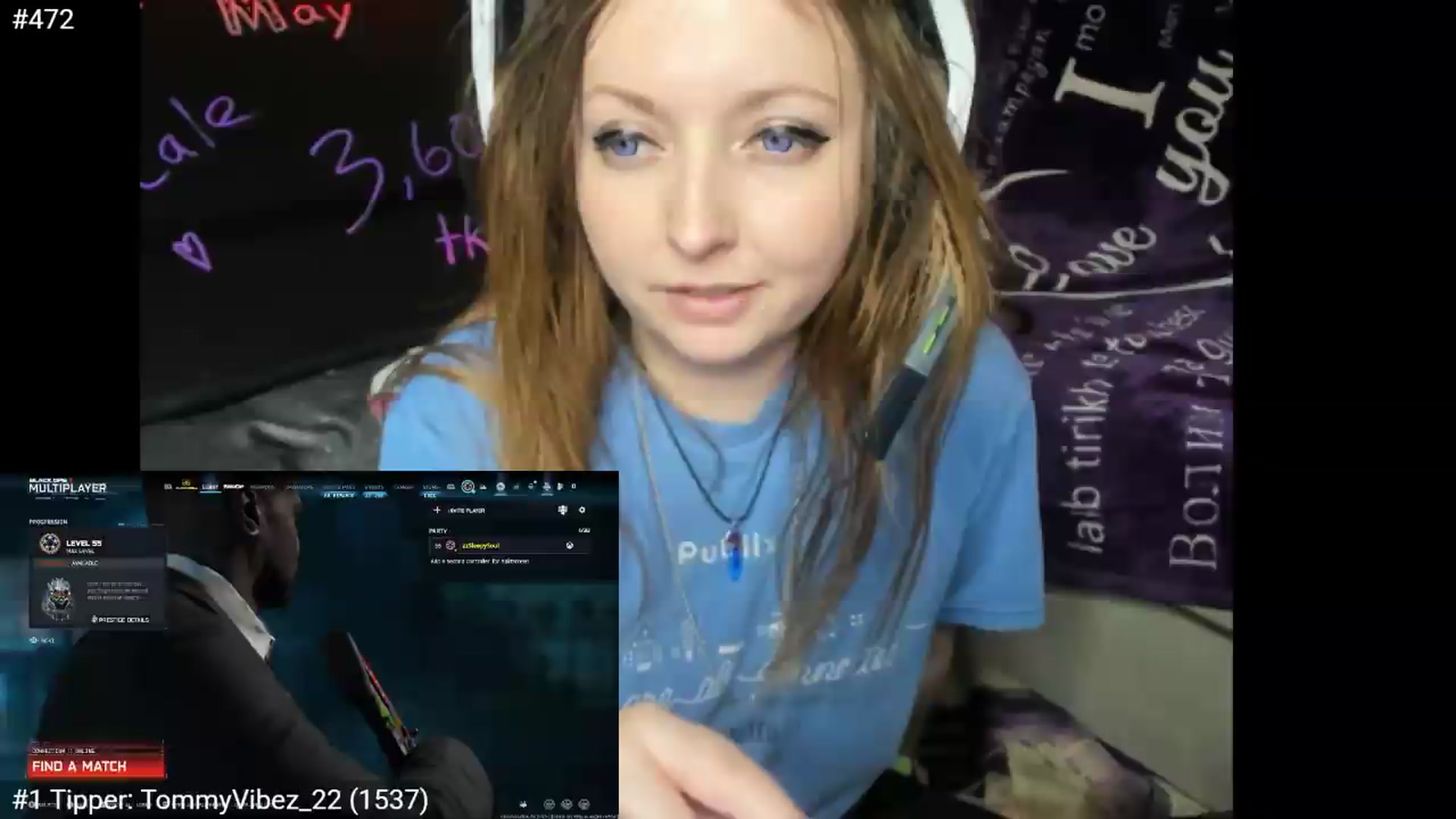 Gallery image thumbnail from PrincessBluu's myfreecams stream on, 05/16/2026, 22:15 image 13 of 20