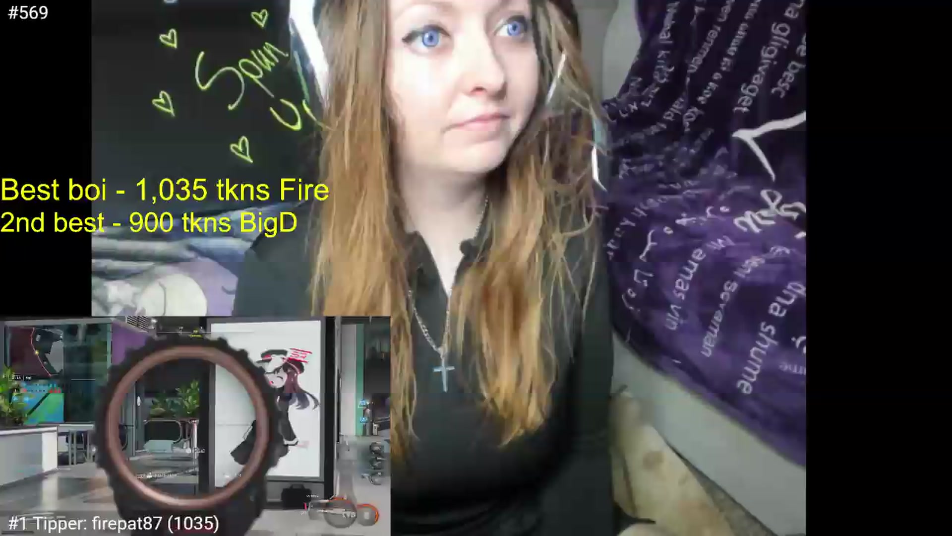 Gallery image thumbnail from PrincessBluu's myfreecams stream on, 06/19/2026, 22:53 image 8 of 20
