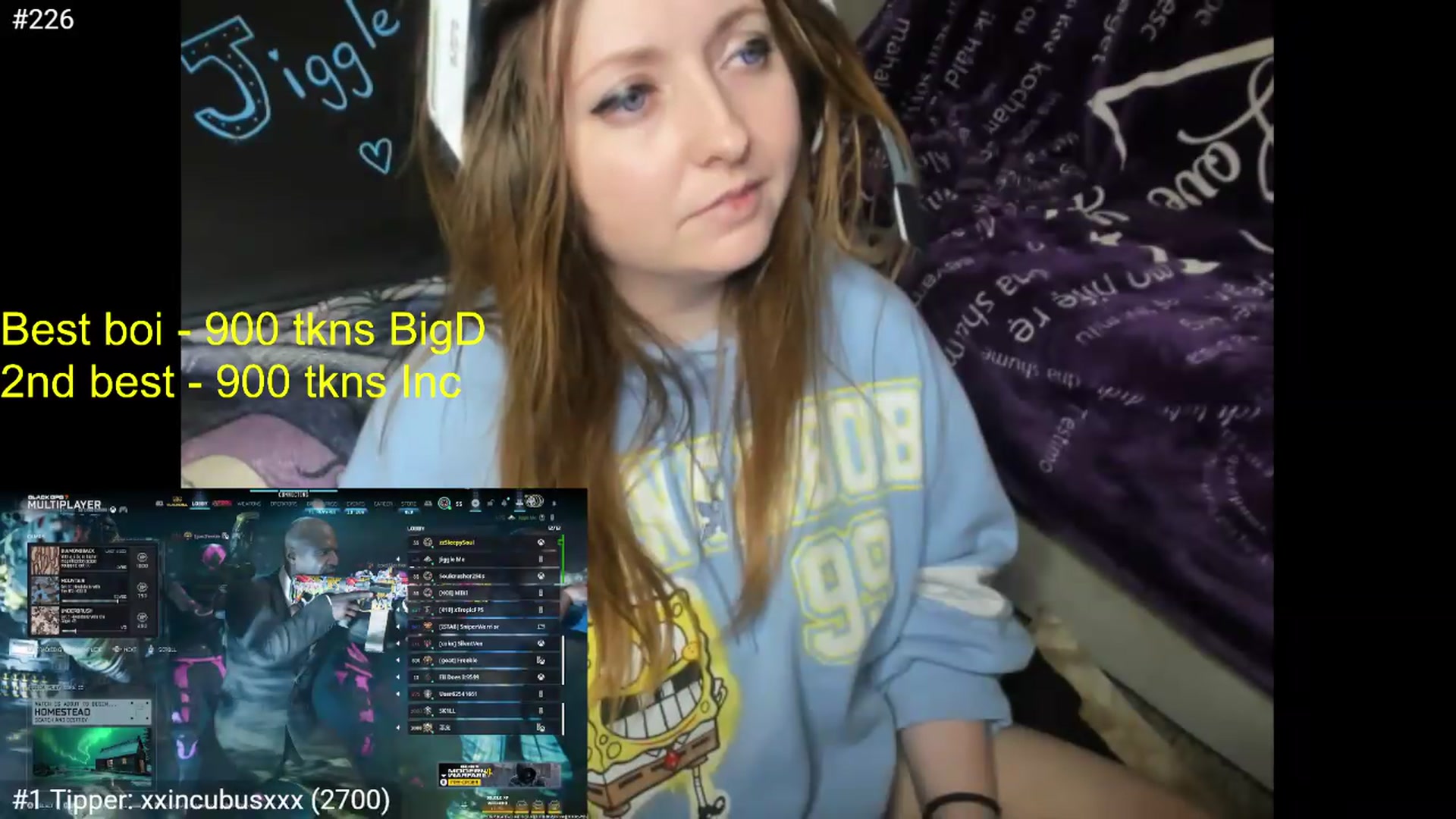 Gallery image thumbnail from PrincessBluu's myfreecams stream on, 07/04/2026, 21:46 image 8 of 20