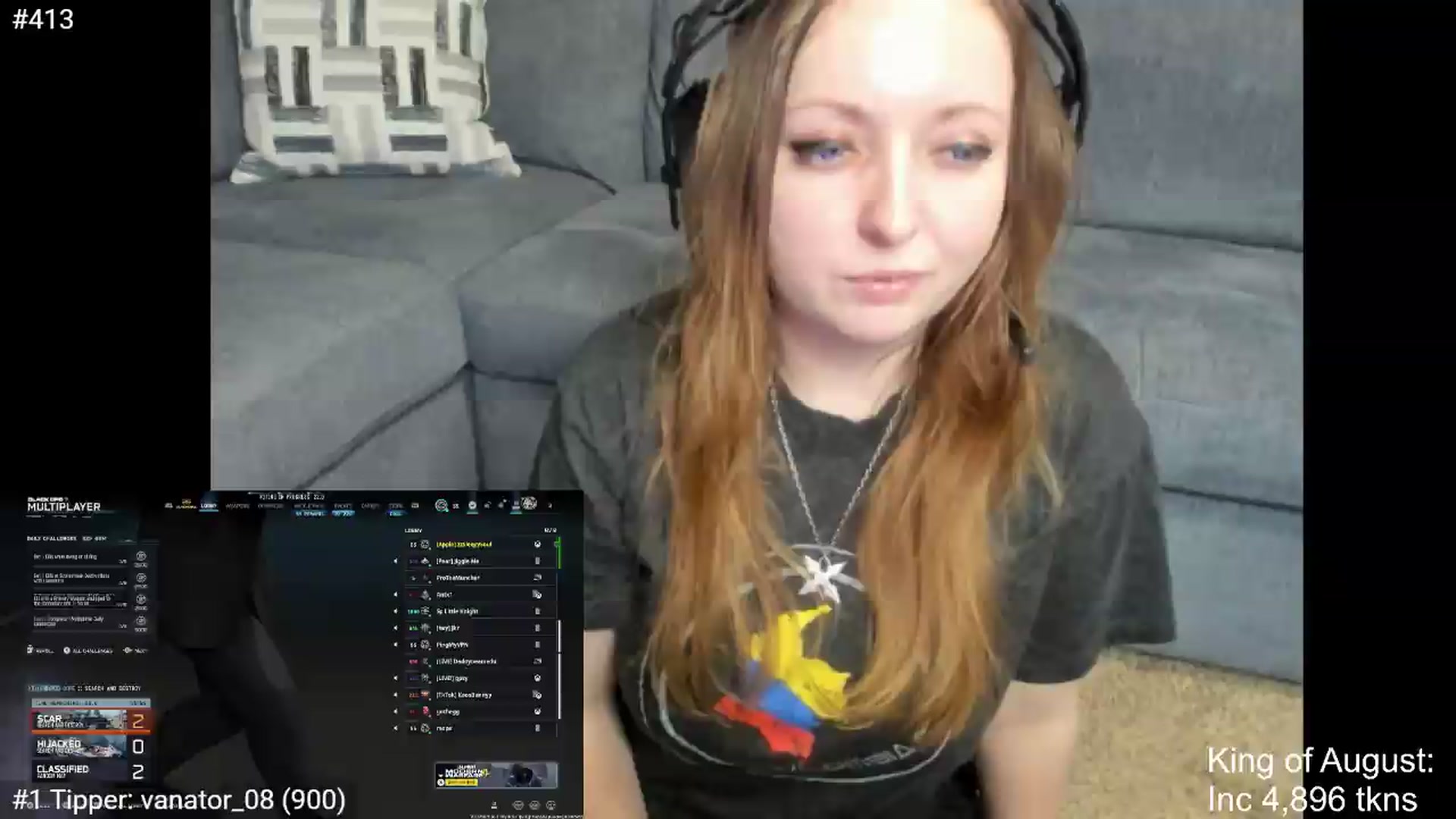 Gallery image thumbnail from PrincessBluu's myfreecams stream on, 08/10/2026, 18:51 image 16 of 20