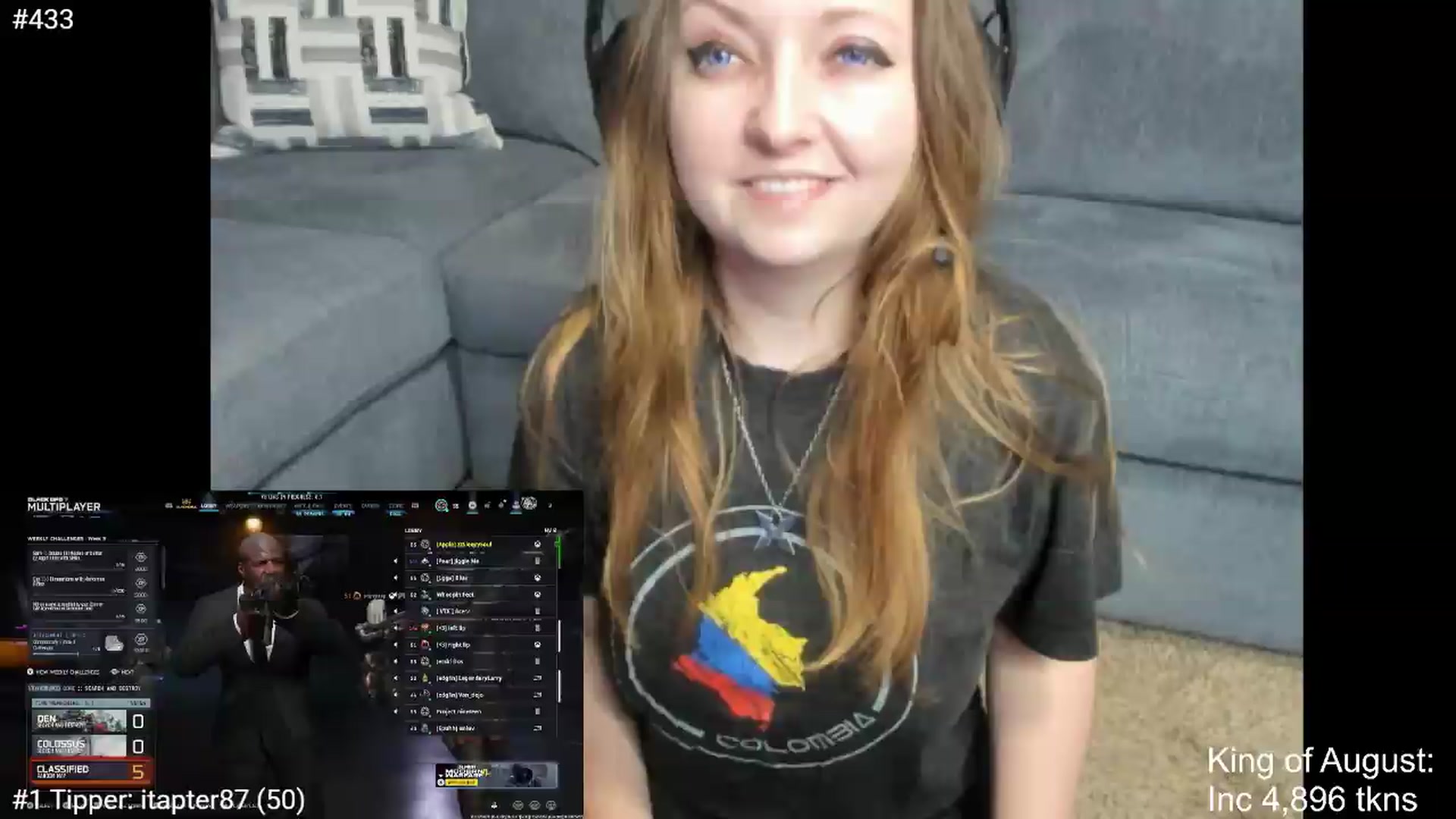 Gallery image thumbnail from PrincessBluu's myfreecams stream on, 08/10/2026, 18:51 image 2 of 20