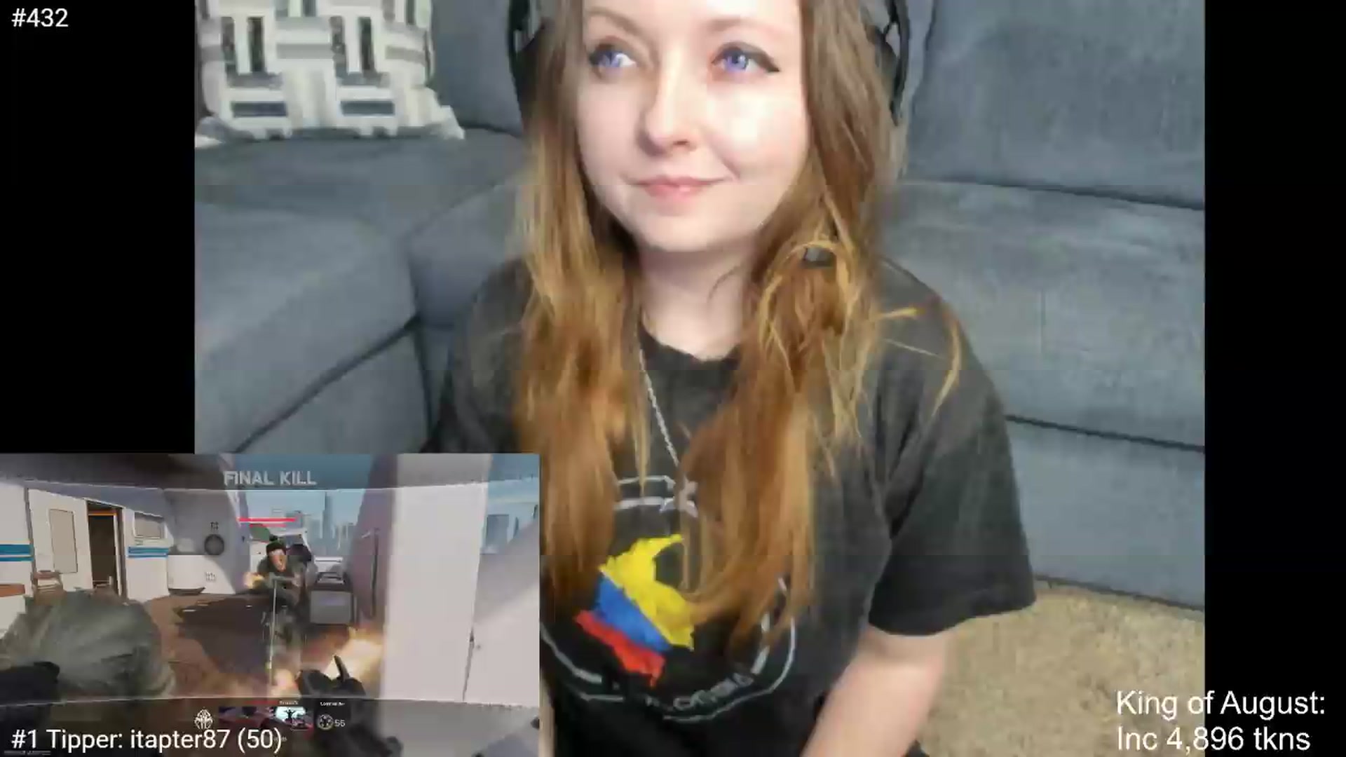 Gallery image thumbnail from PrincessBluu's myfreecams stream on, 08/10/2026, 18:51 image 1 of 20