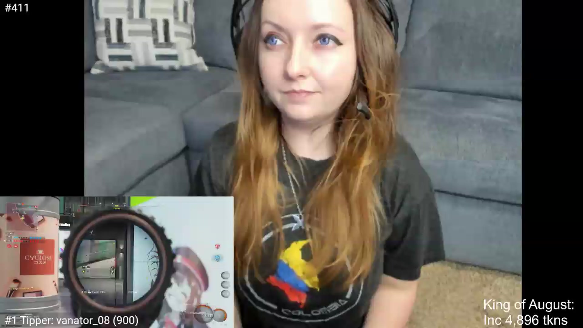 Gallery image thumbnail from PrincessBluu's myfreecams stream on, 08/10/2026, 18:51 image 10 of 20